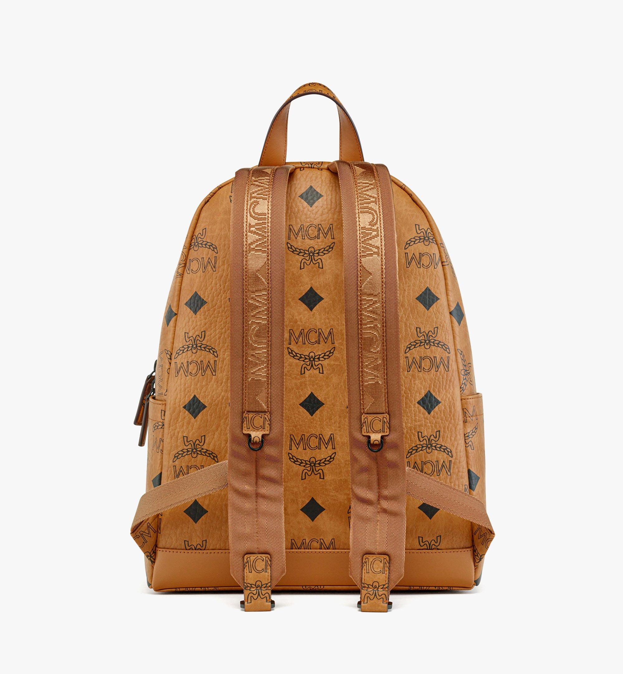 Medium Stark Backpack in Maxi Visetos Cognac | MCM ®US