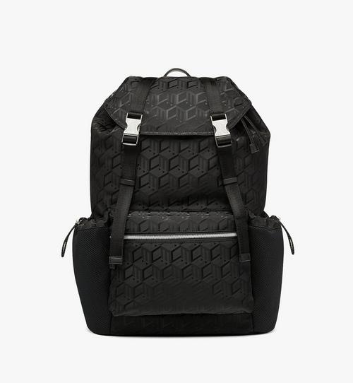 Brandenburg Backpack in Cubic Jacquard Eco-Nylon