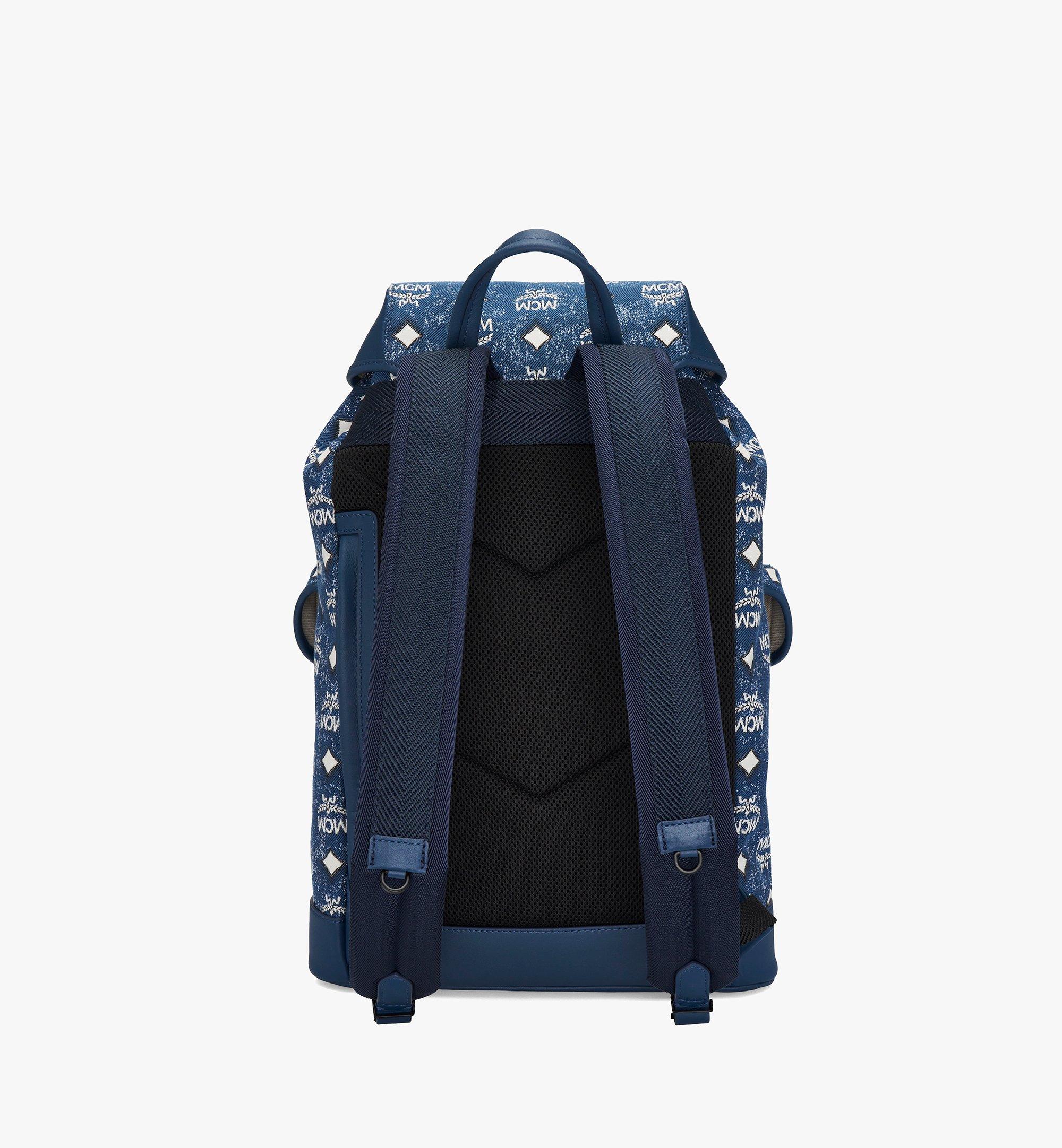 Denim mcm online backpack