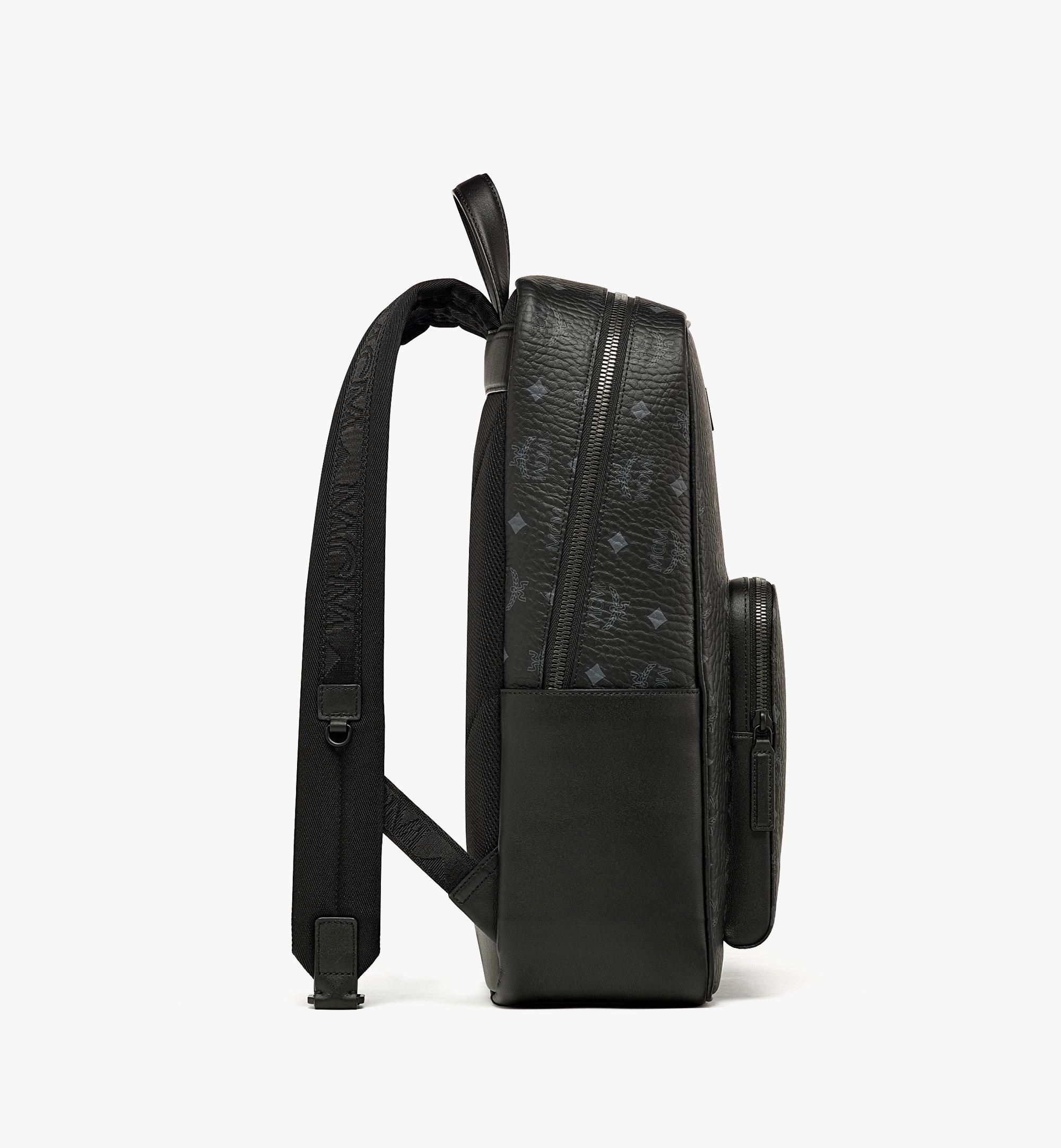 black monogram backpack