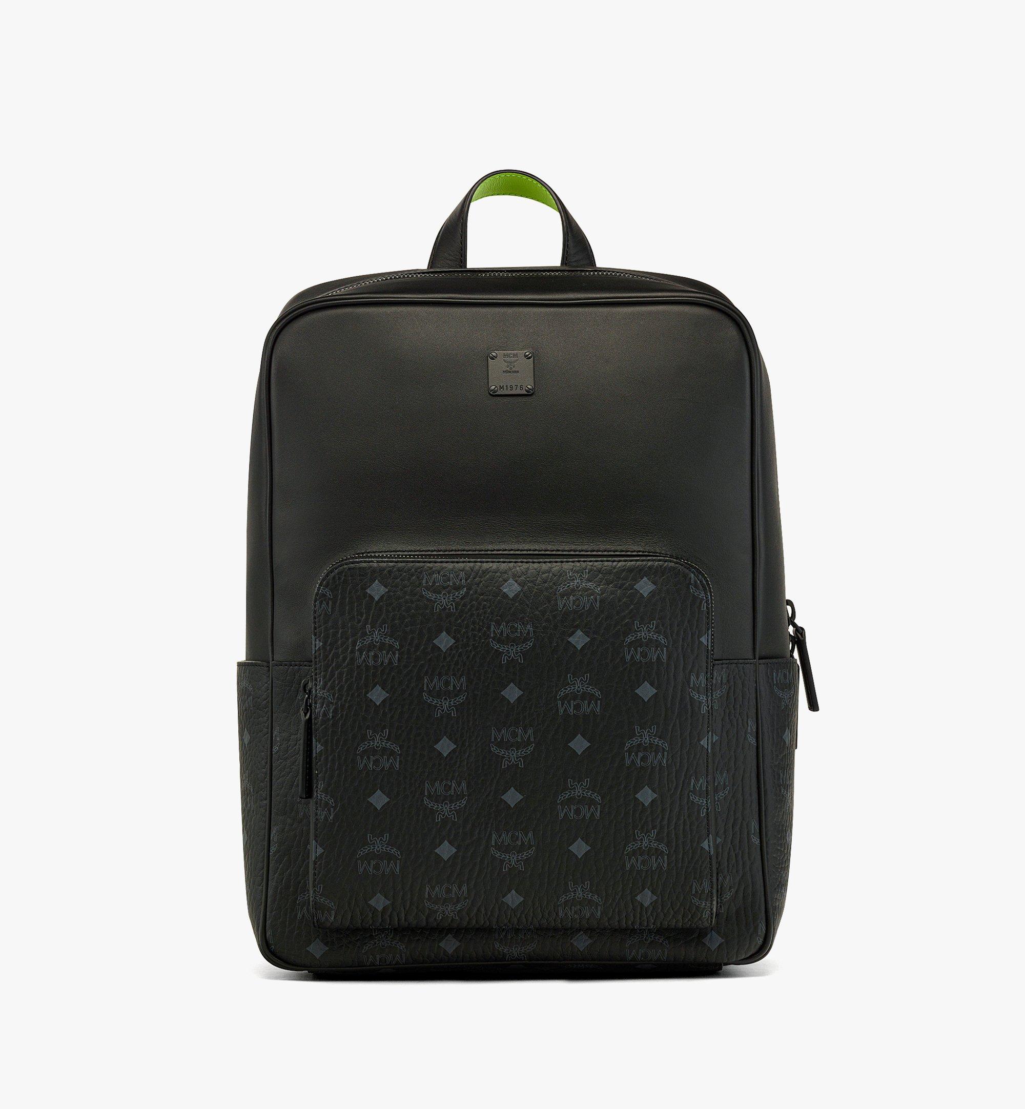 Medium Aren Backpack in Visetos Leather Mix Black | MCM ®UK