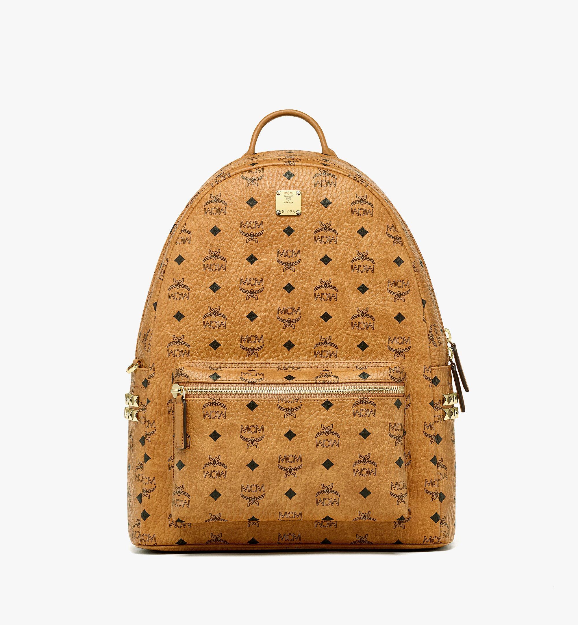 MCM, Bags, Mcm Pink Stark Side Studs Backpack