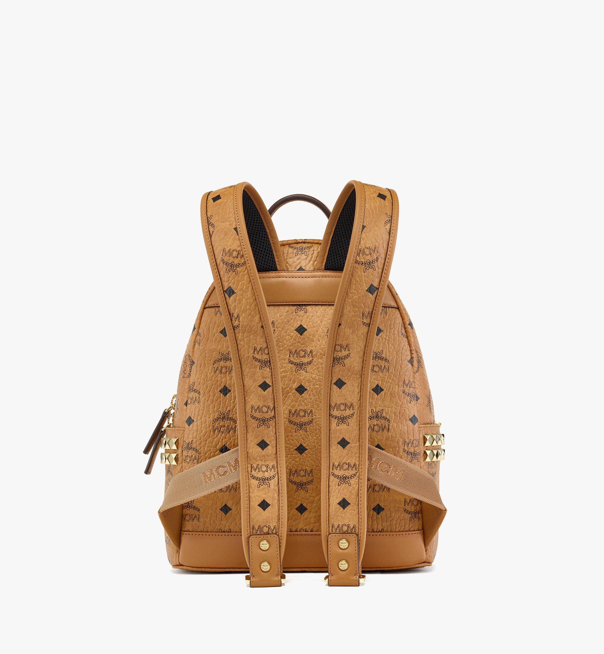 SMALL Stark サイドスタッズ バックパック - ヴィセトス COGNAC | MCM ®JP