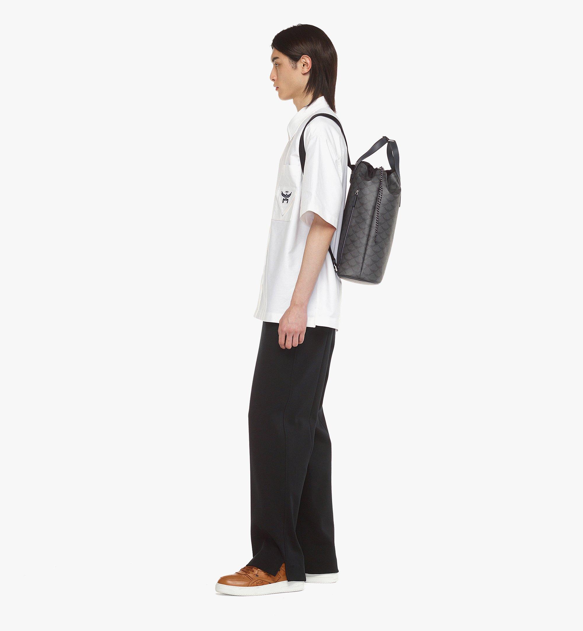 MCM Himmel ドロー ストリング バックパック - ローレトス Grey MMKEAAC01ED001 ほかの角度から見る 2