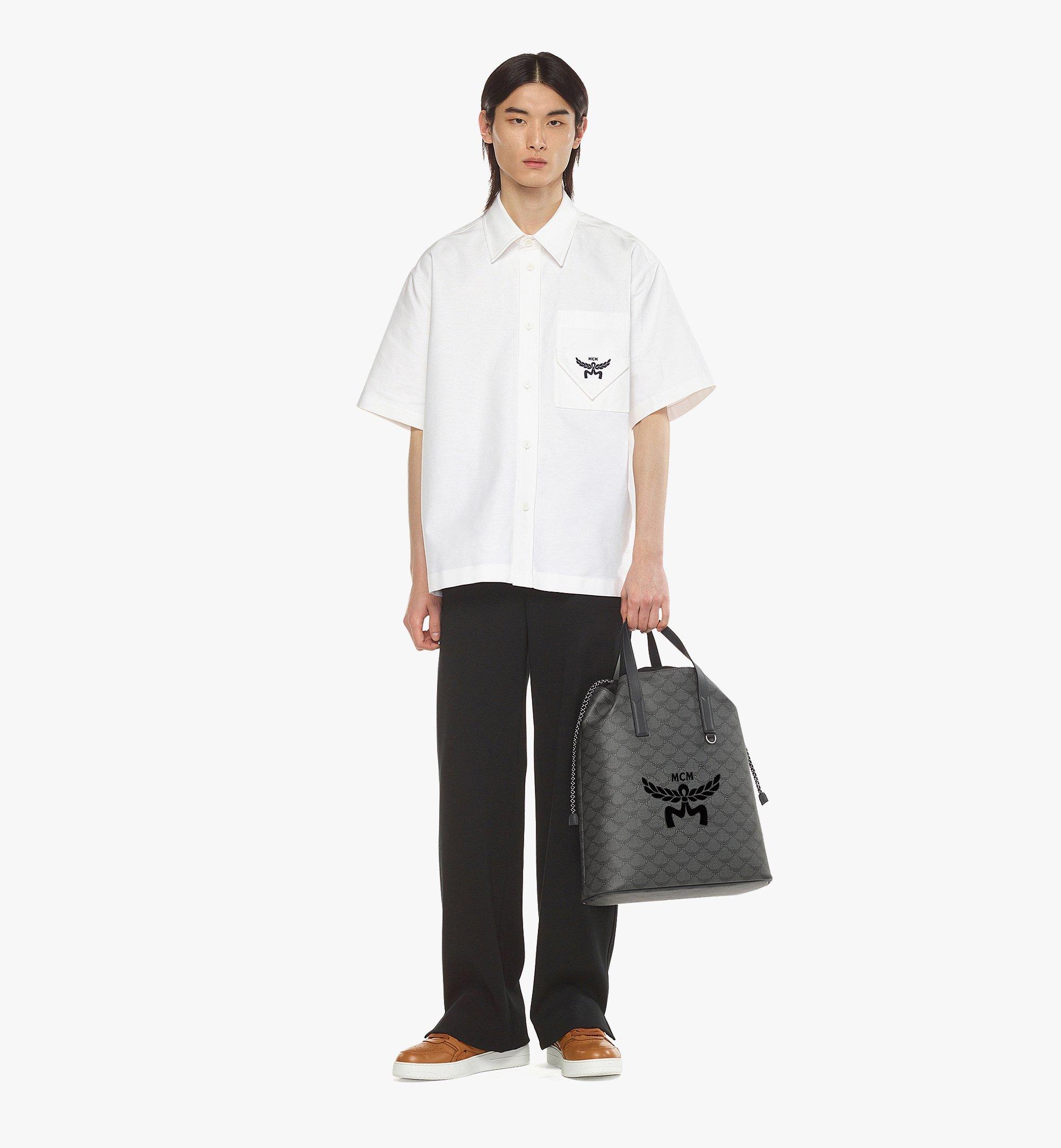 MCM Himmel ドロー ストリング バックパック - ローレトス Grey MMKEAAC01ED001 ほかの角度から見る 5