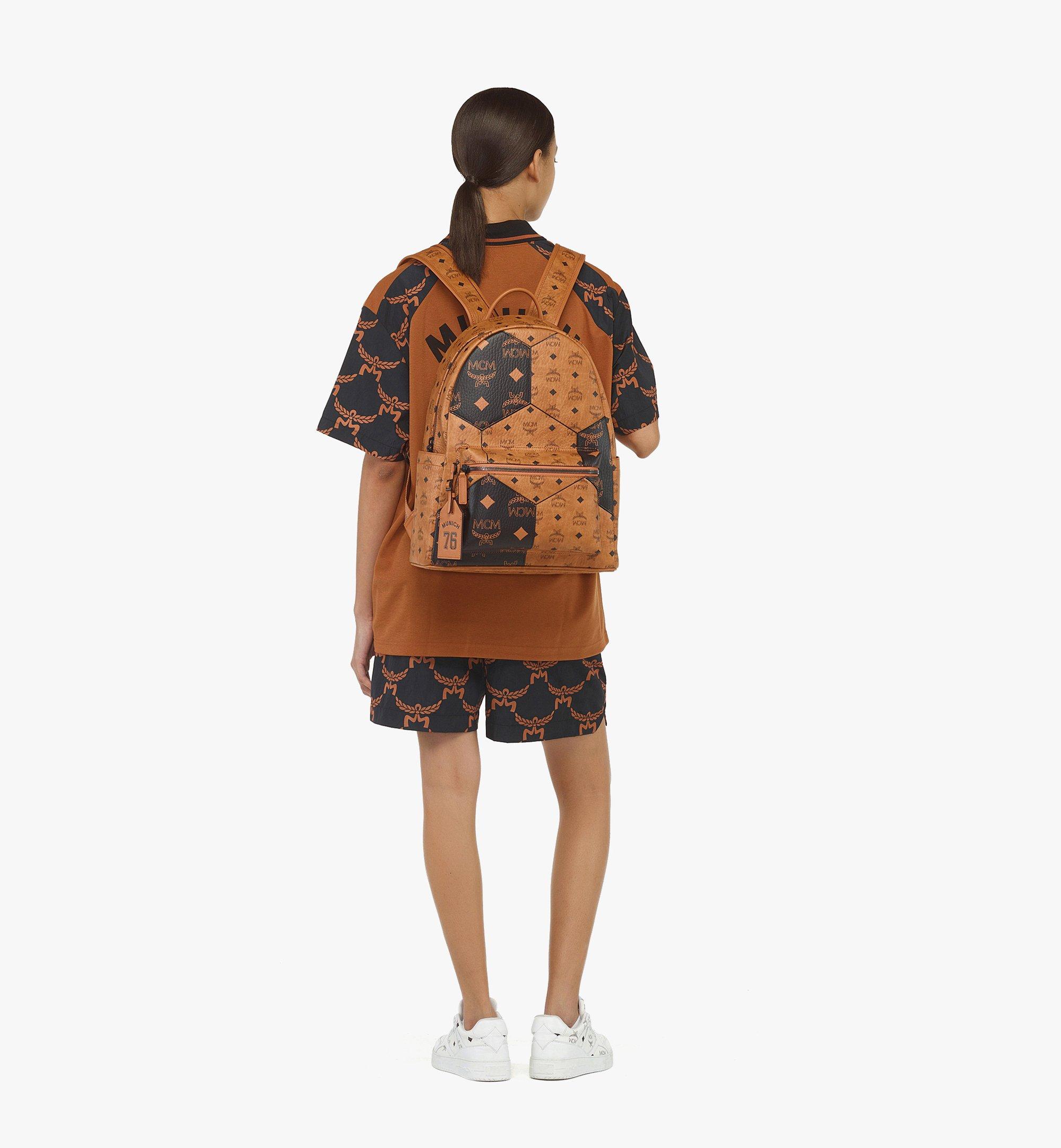 Medium Stark Backpack in Visetos Mix Cognac | MCM ®US