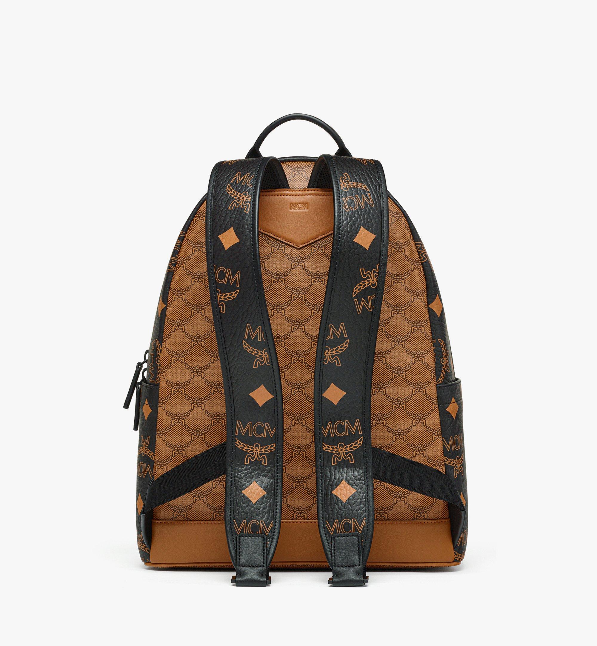 Medium Stark Backpack in Monogram Mix Cognac MCM SG