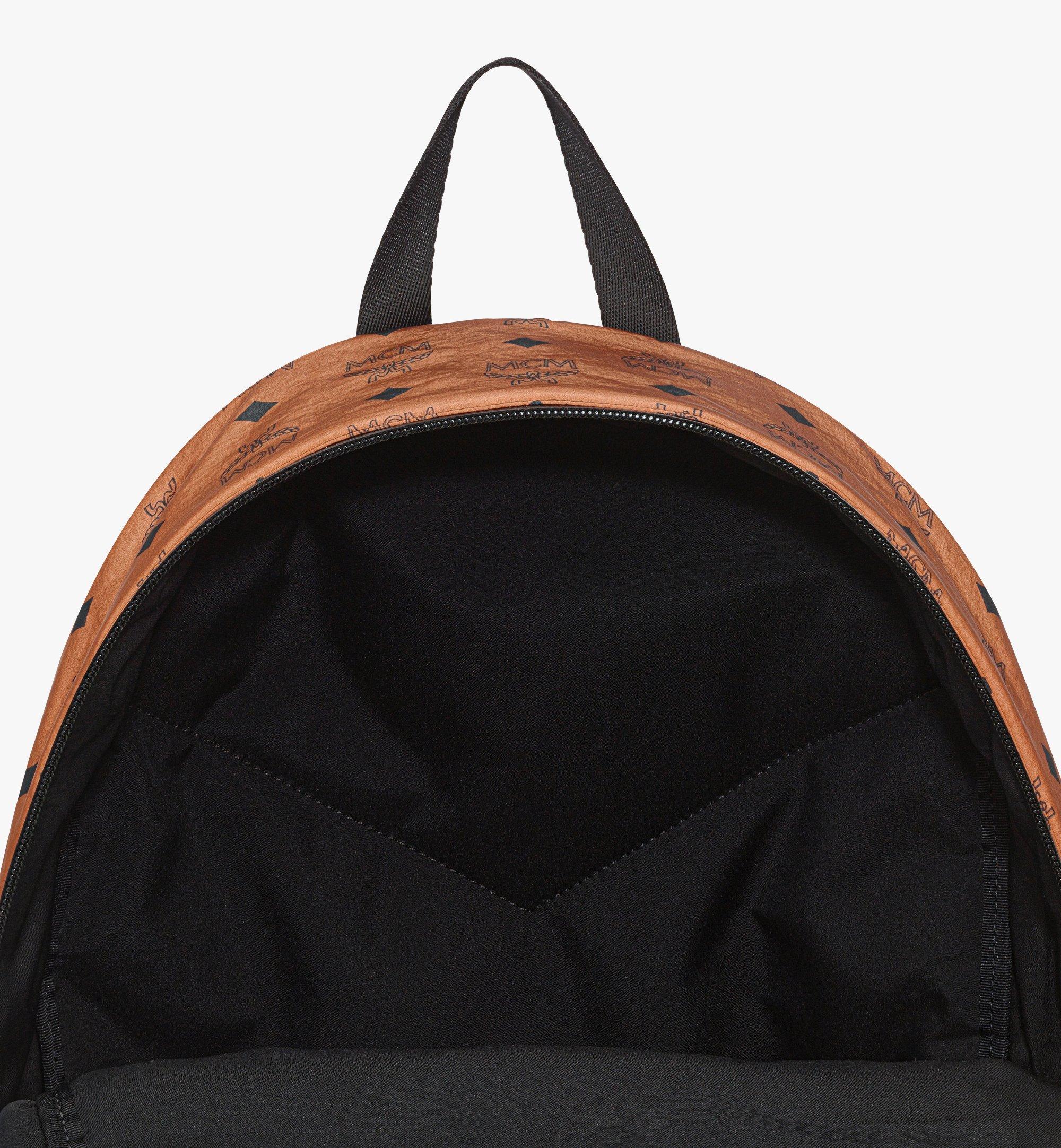 Medium Stark Packable Backpack in Monogram Nylon Cognac MCM US