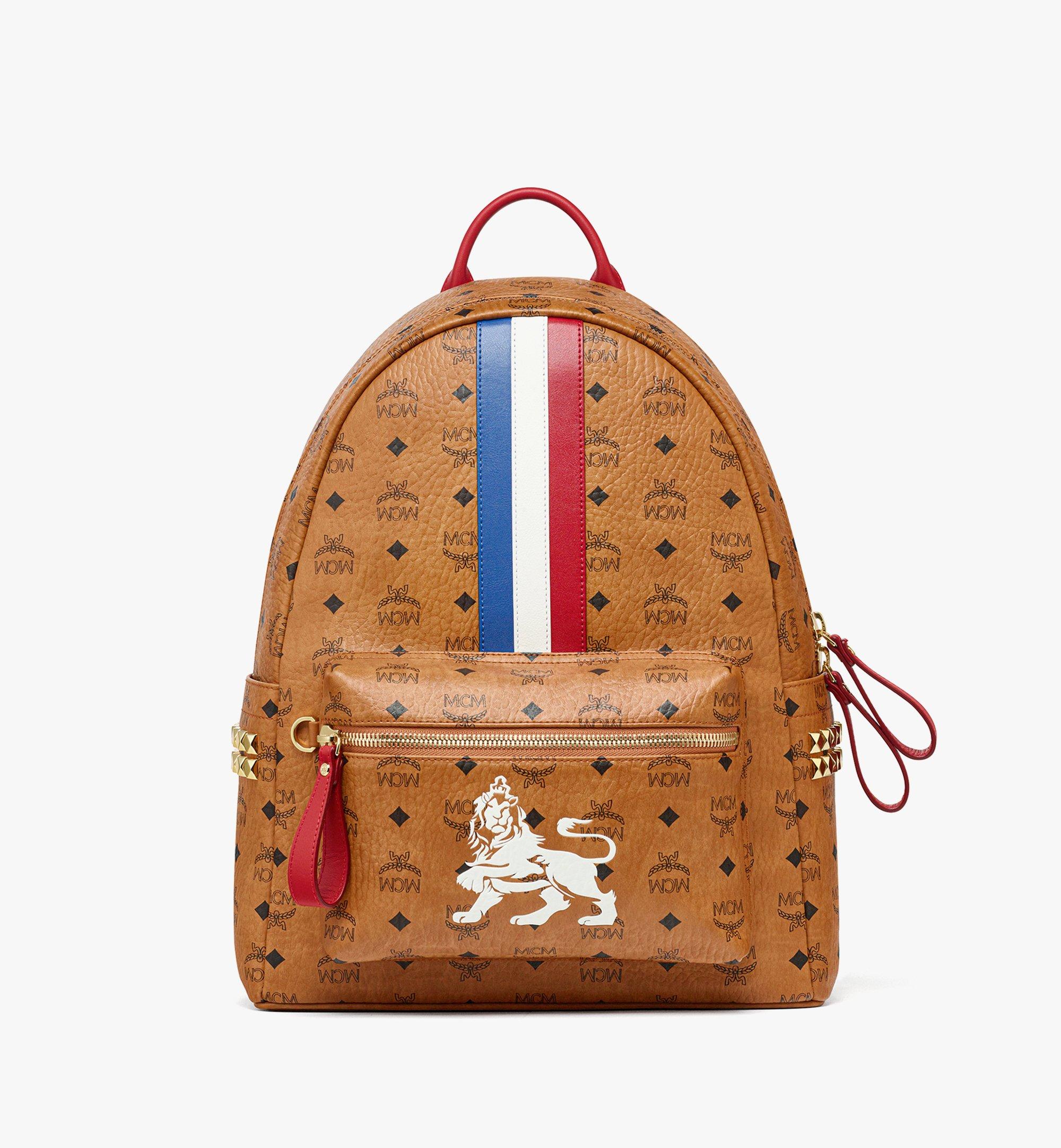 Mcm bookbag cheap on sale