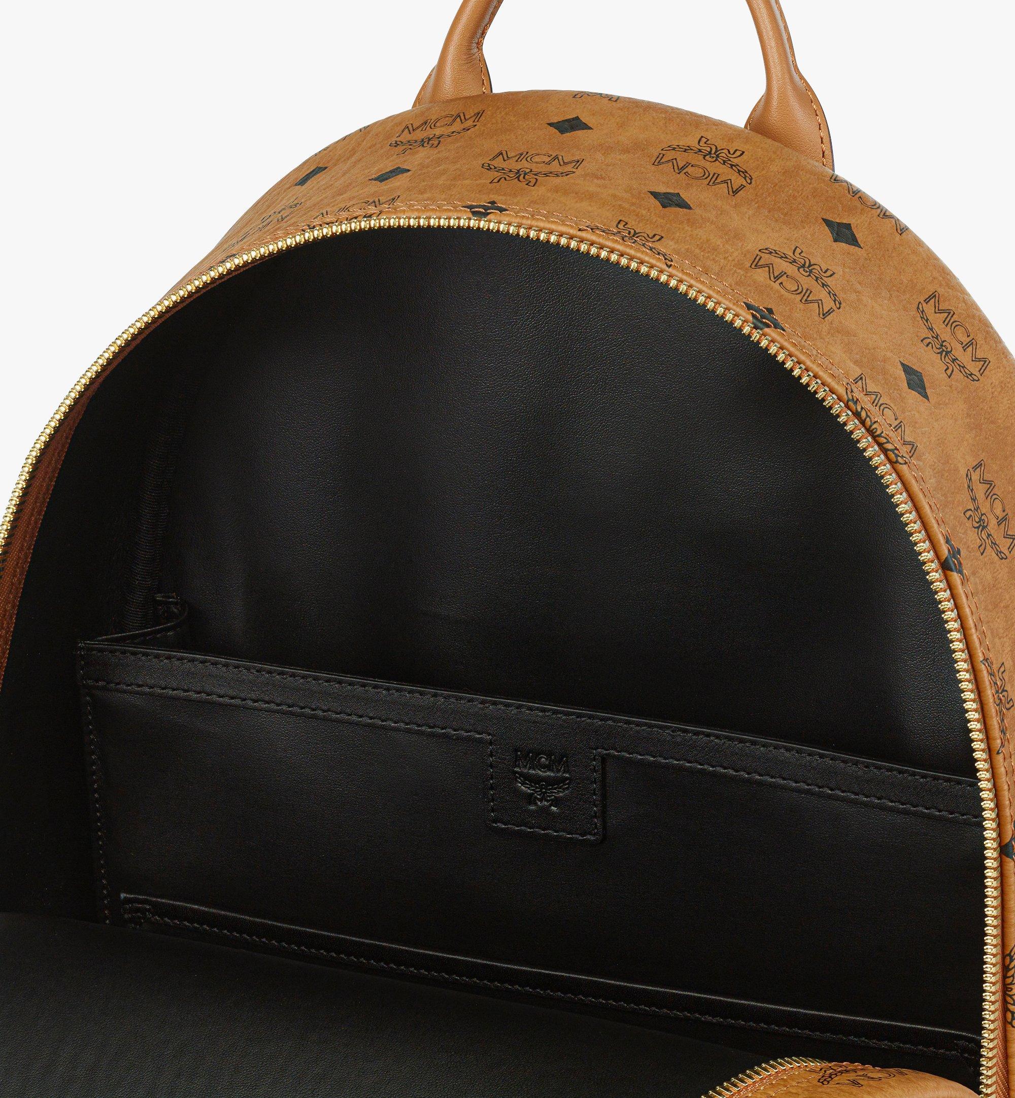 MCM サイドスタッズ バックパック ヴィセトス コニャック Y02685 Small Stark サイドスタッズ バックパック - ヴィセトス