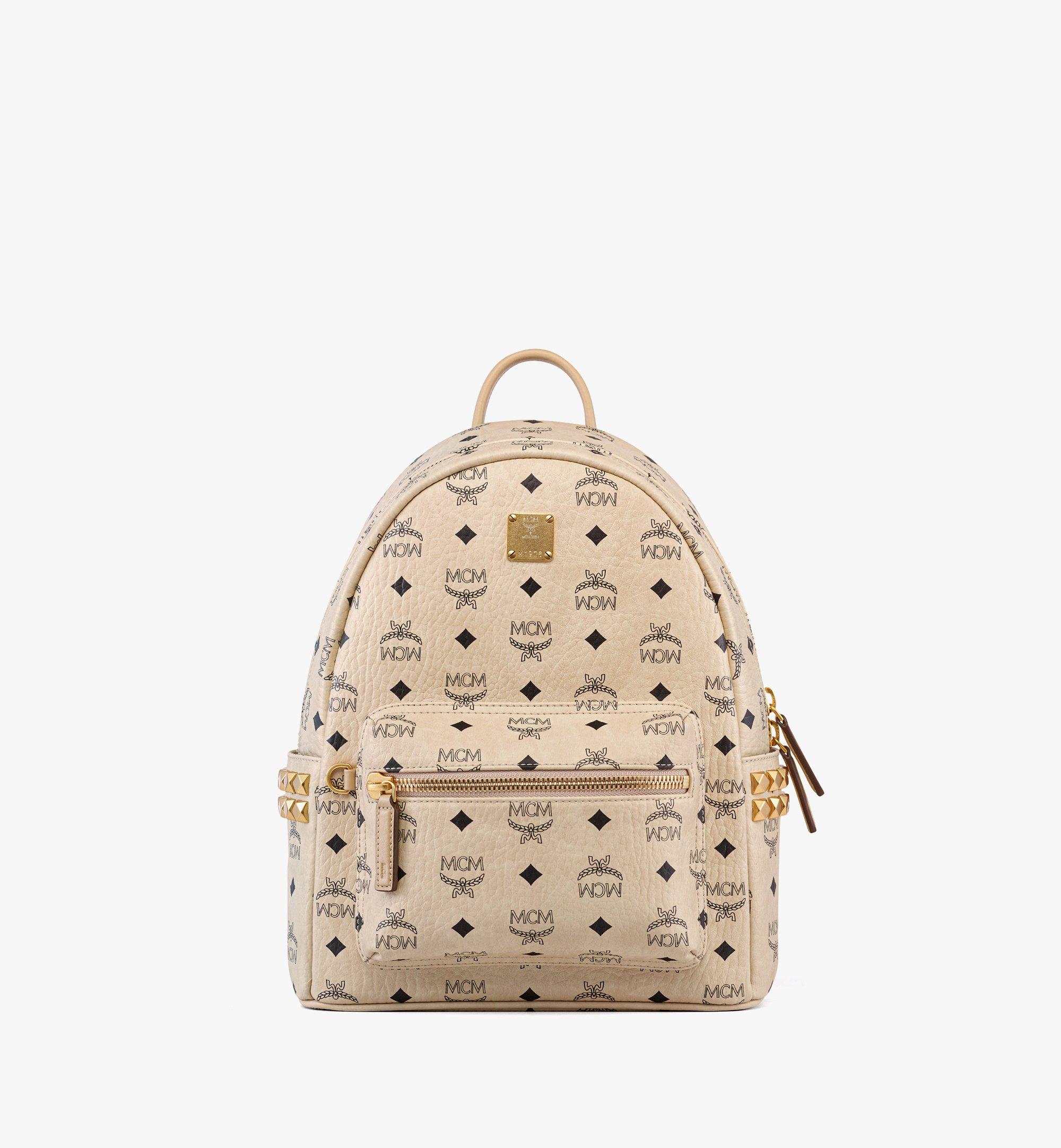 Small STARK VI バックパック SML IG、ワンサイズ BEIGE | MCM ®JP