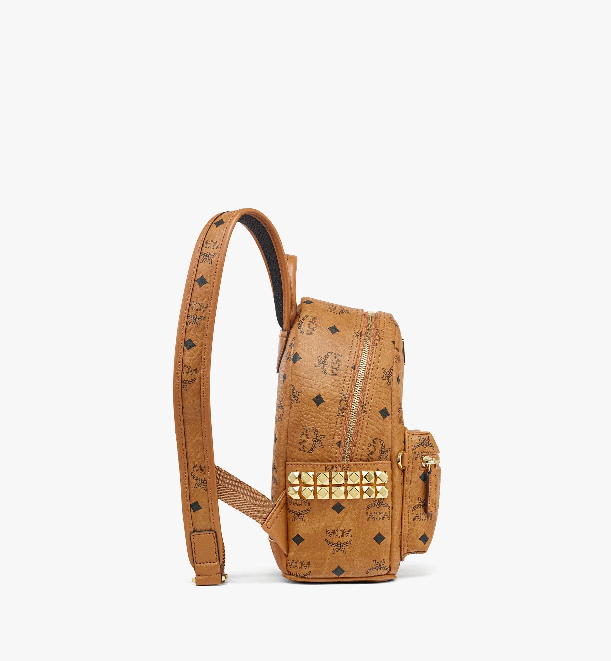 MCM Stark Visetos 側鉚釘後背包  MMKEAVE16CO001 更多視圖 1