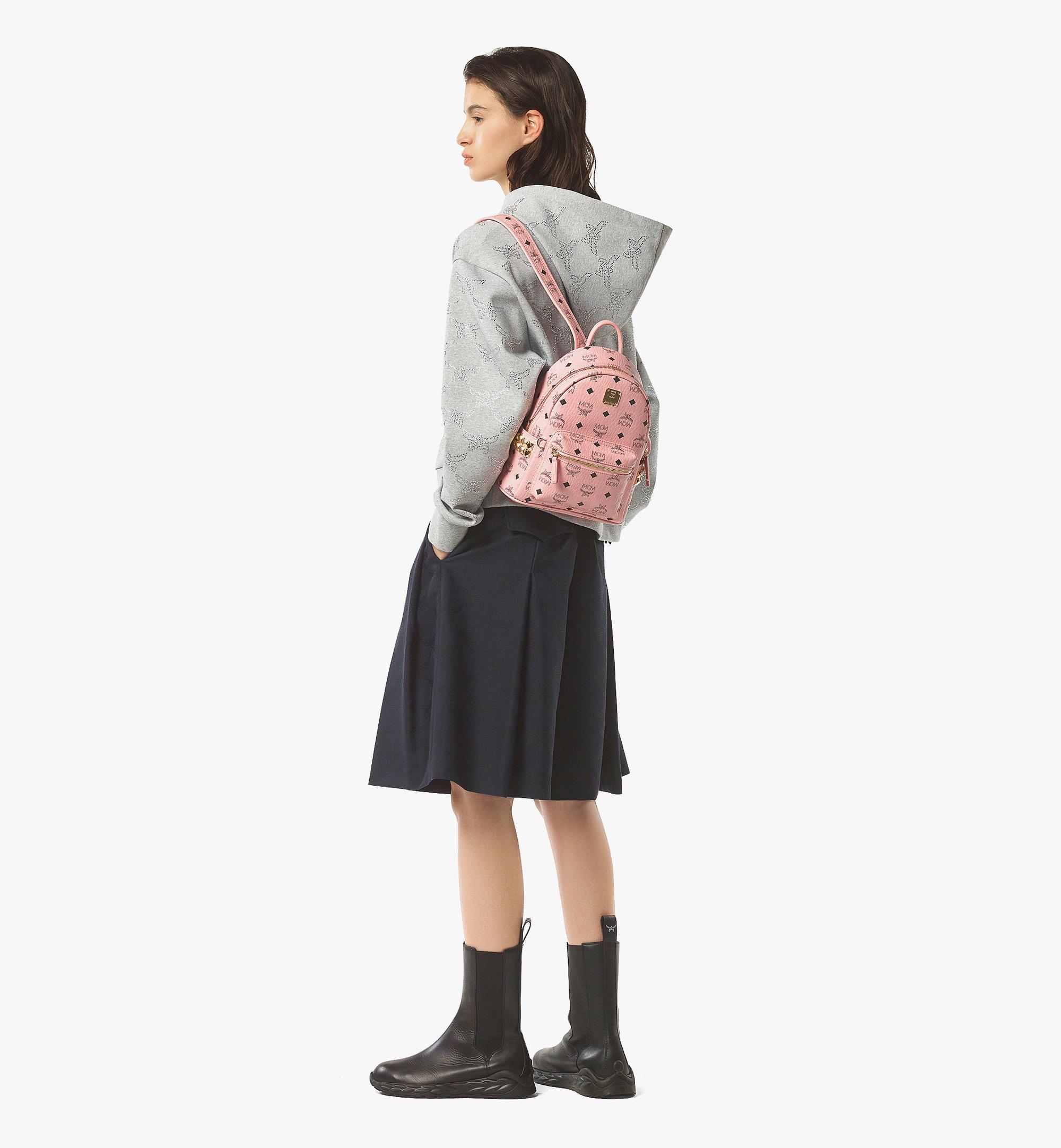 Mcm backpack mini pink deals