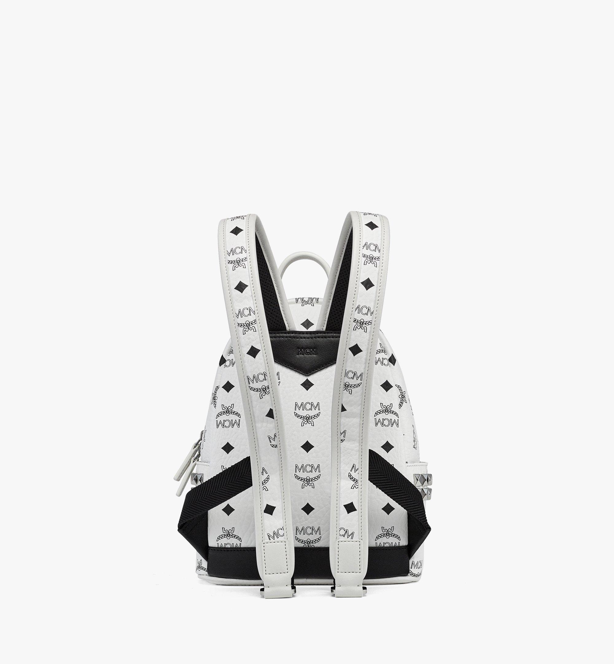 MCM Stark Visetos 側鉚釘後背包  MMKEAVE16WT001 更多視圖 3