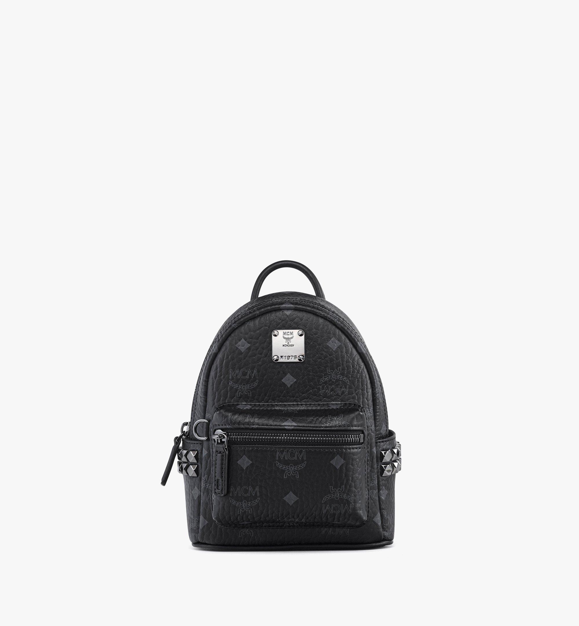 Stark Bebe Boo Side Studs Backpack in Visetos