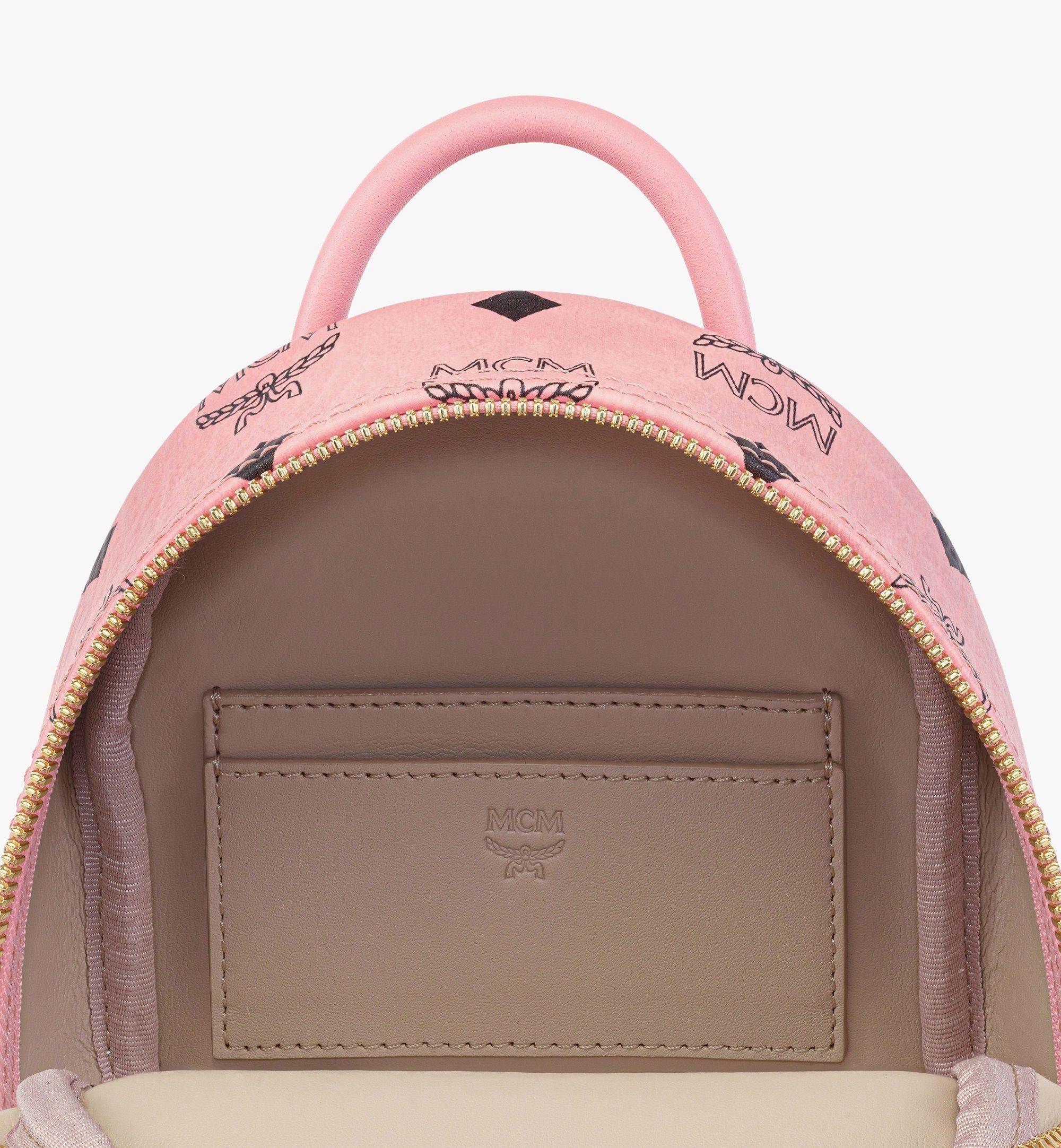 X-Mini Stark Bebe Boo Side Studs Backpack in Visetos SOFT
