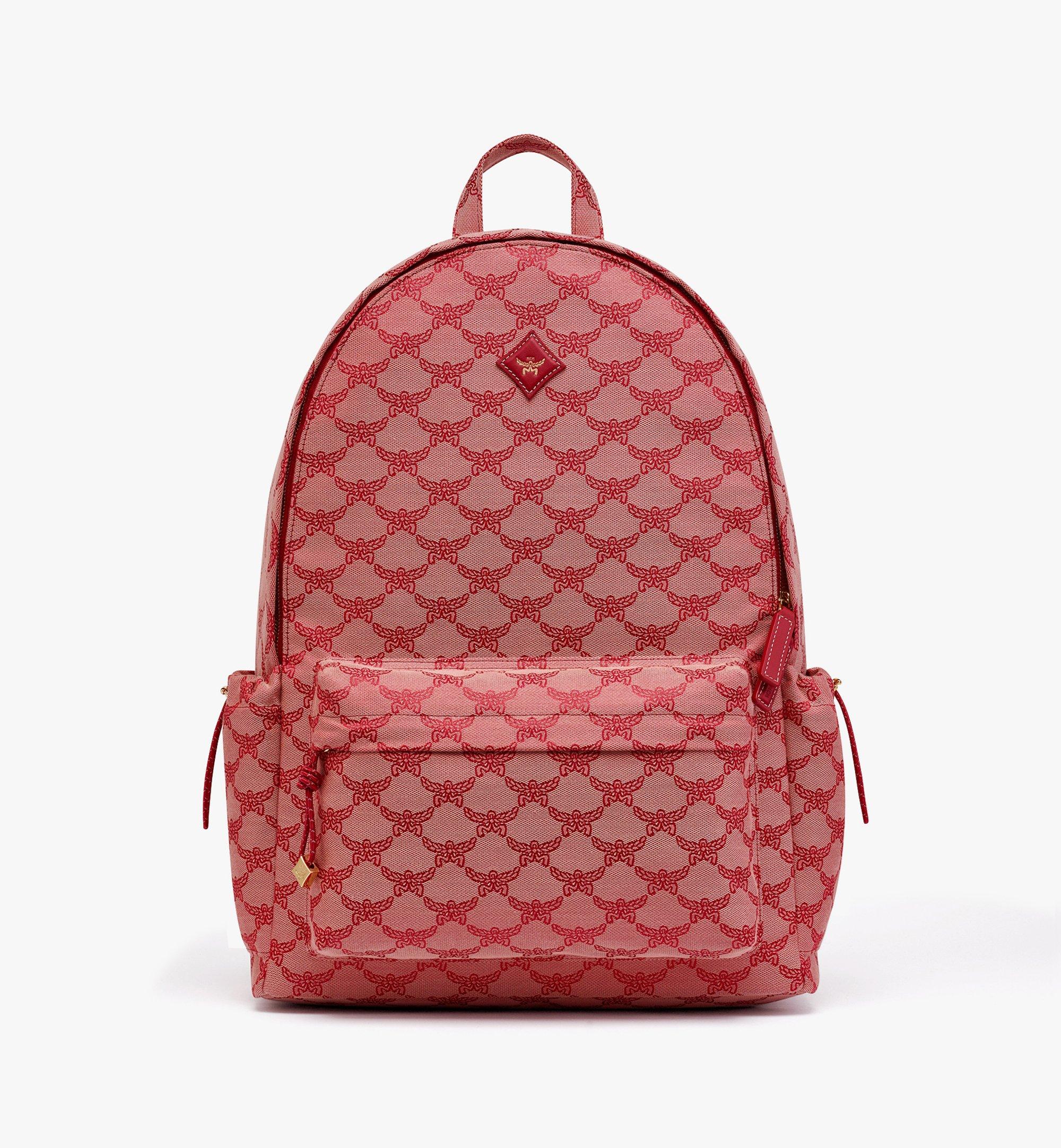 Red cheap pink backpack