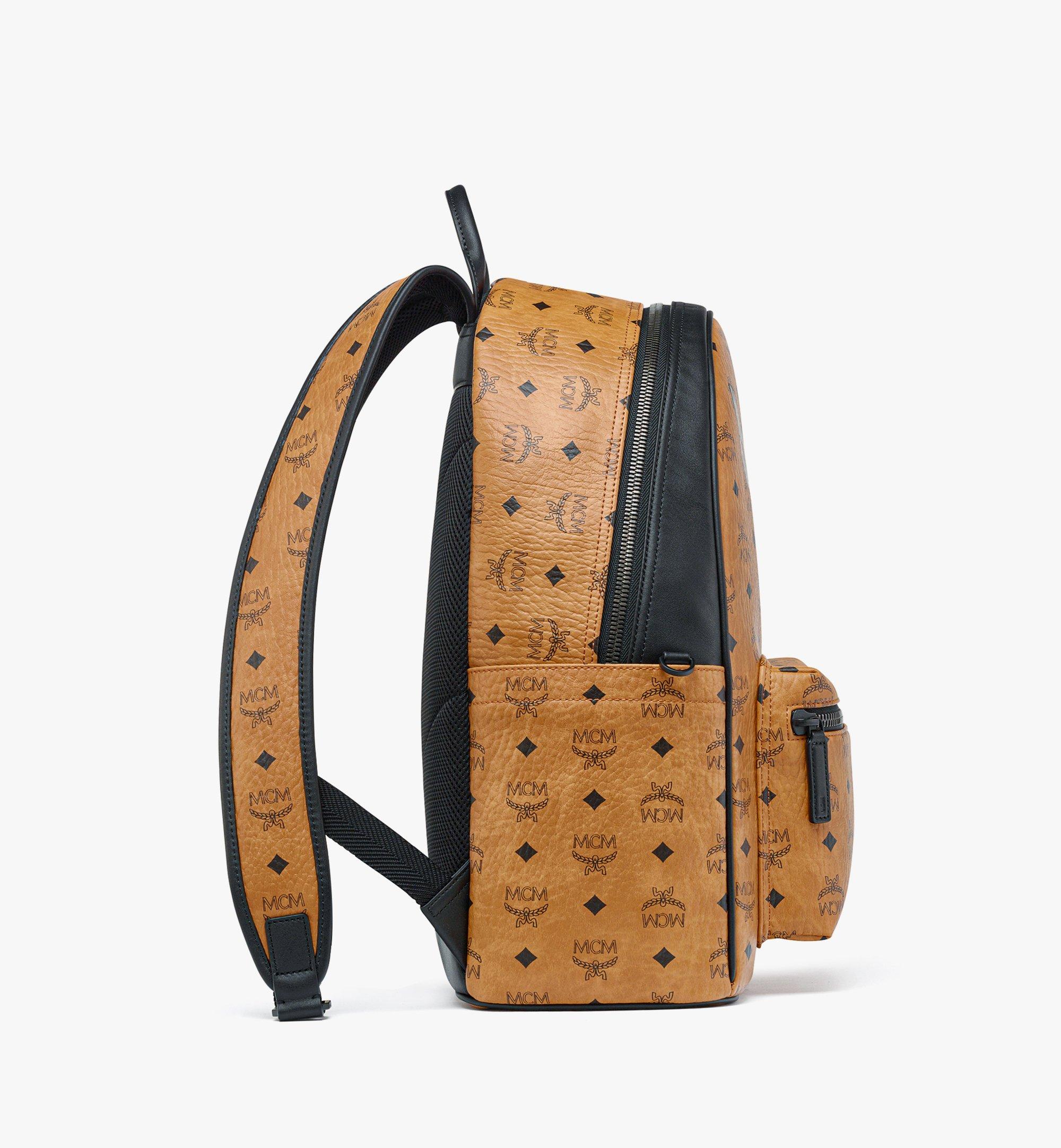 Medium Stark Backpack in Visetos Cognac