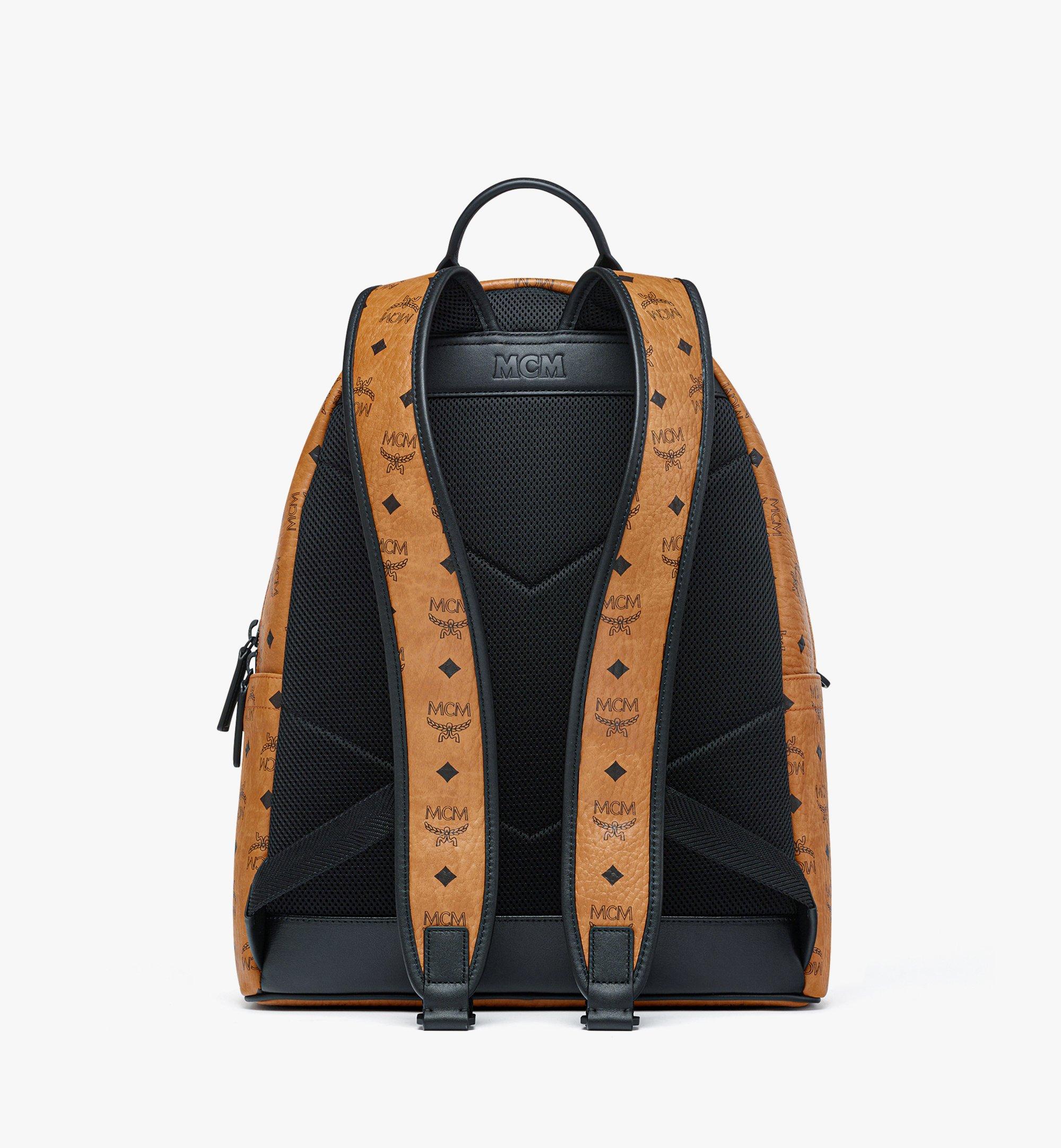 Medium Stark Backpack in Mega Laurel Visetos Cognac | MCM ®US