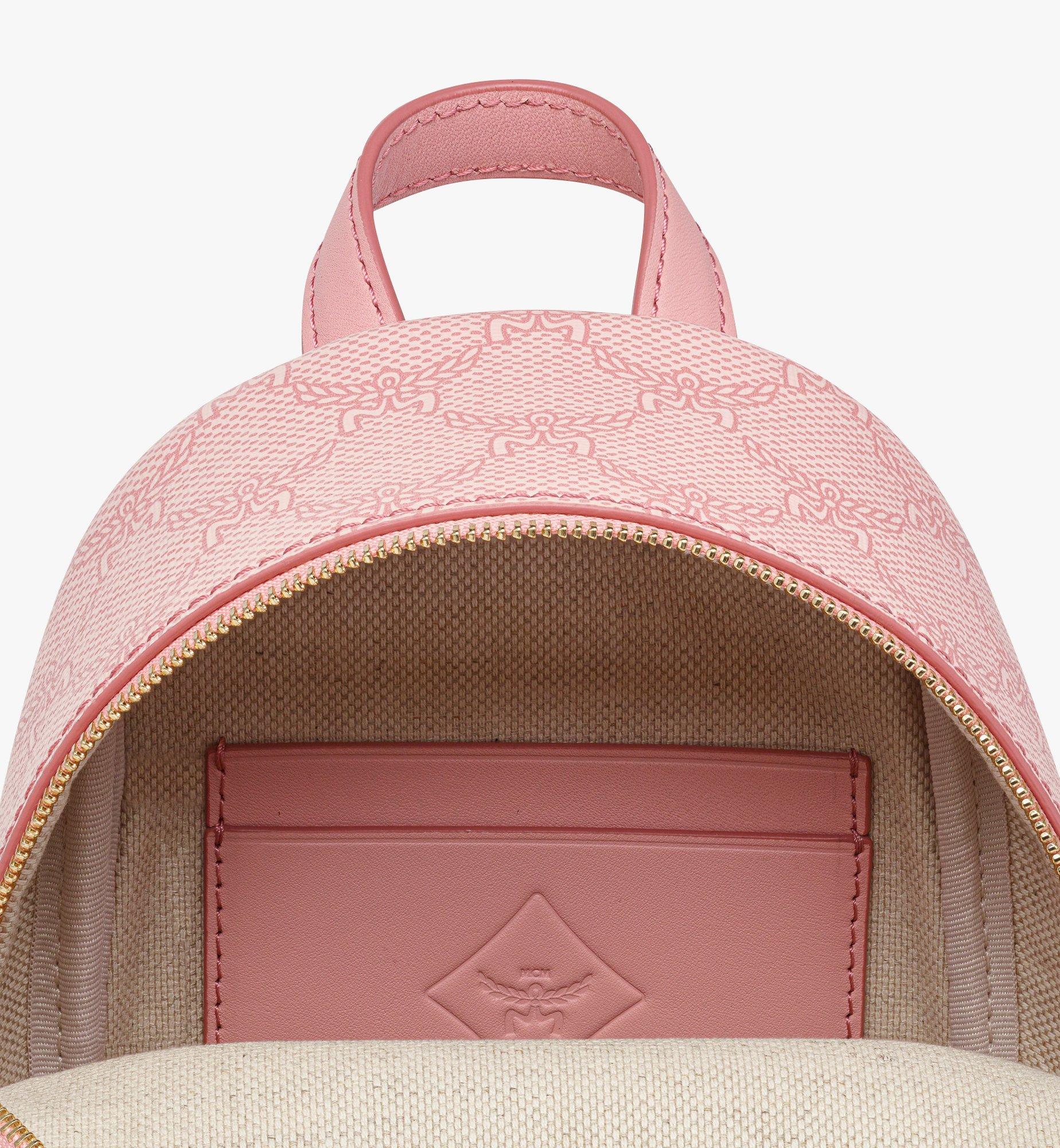 Mcm baby pink on sale backpack