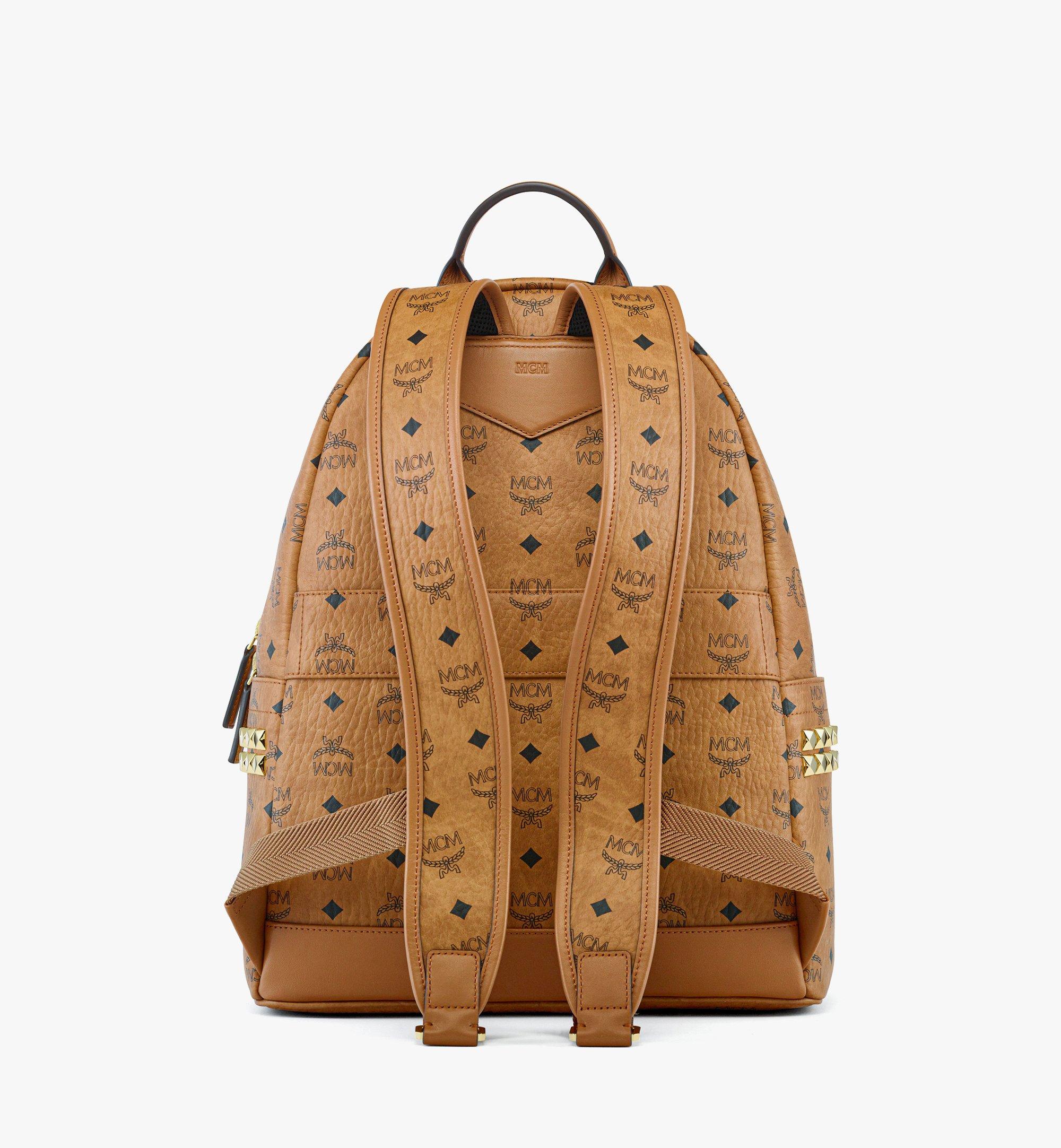 MCM Stark Side Studs Backpack in Bandana Visetos  MMKFAUP04CO001 Alternate View 3
