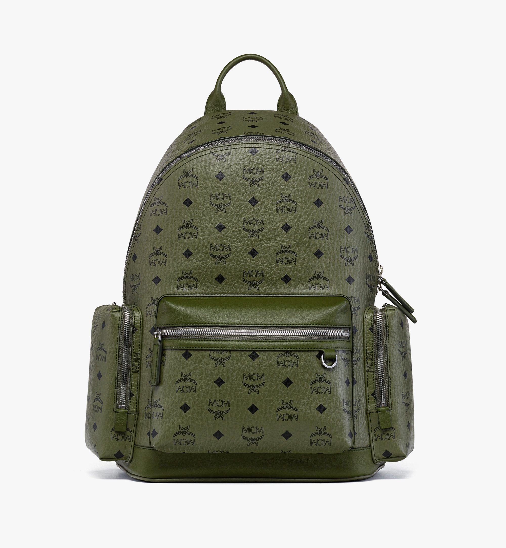 Sac pochette MCM Visetos bleu 9127O avec sangle sac business