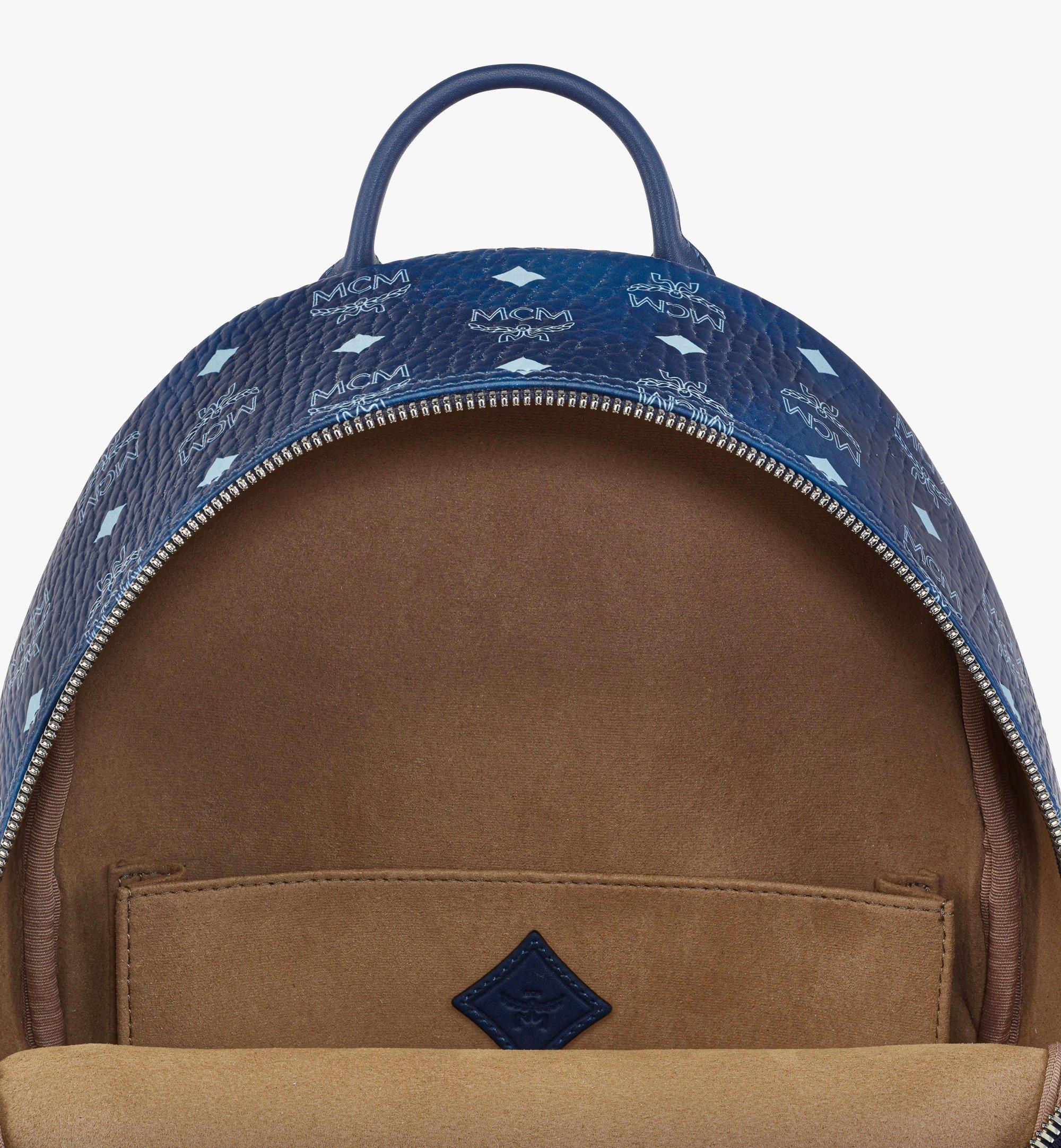 MCM Stark サイドスタッズ バックパック - ヴィセトス Blue MMKFAVE101F001 ほかの角度から見る 2
