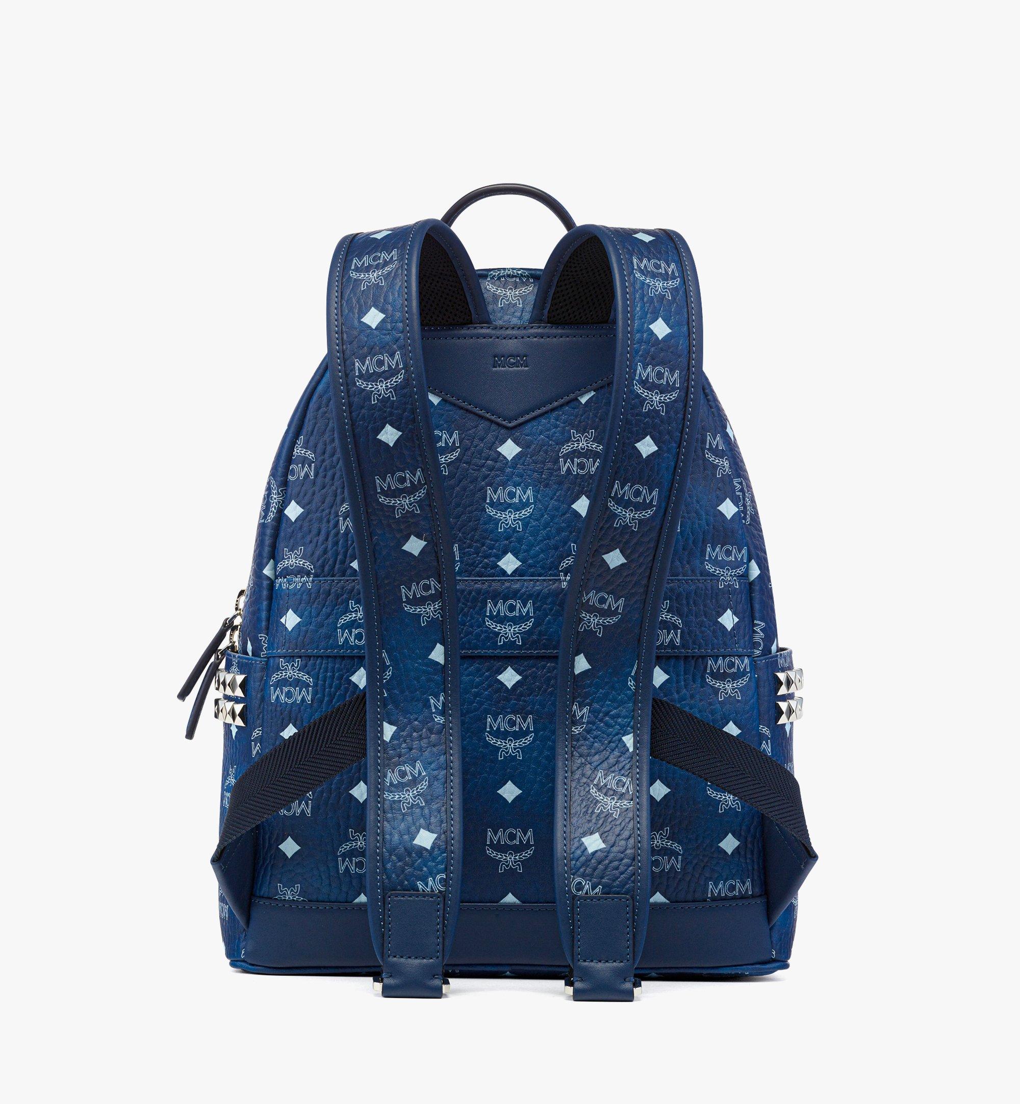 MCM Stark サイドスタッズ バックパック - ヴィセトス Blue MMKFAVE101F001 ほかの角度から見る 3