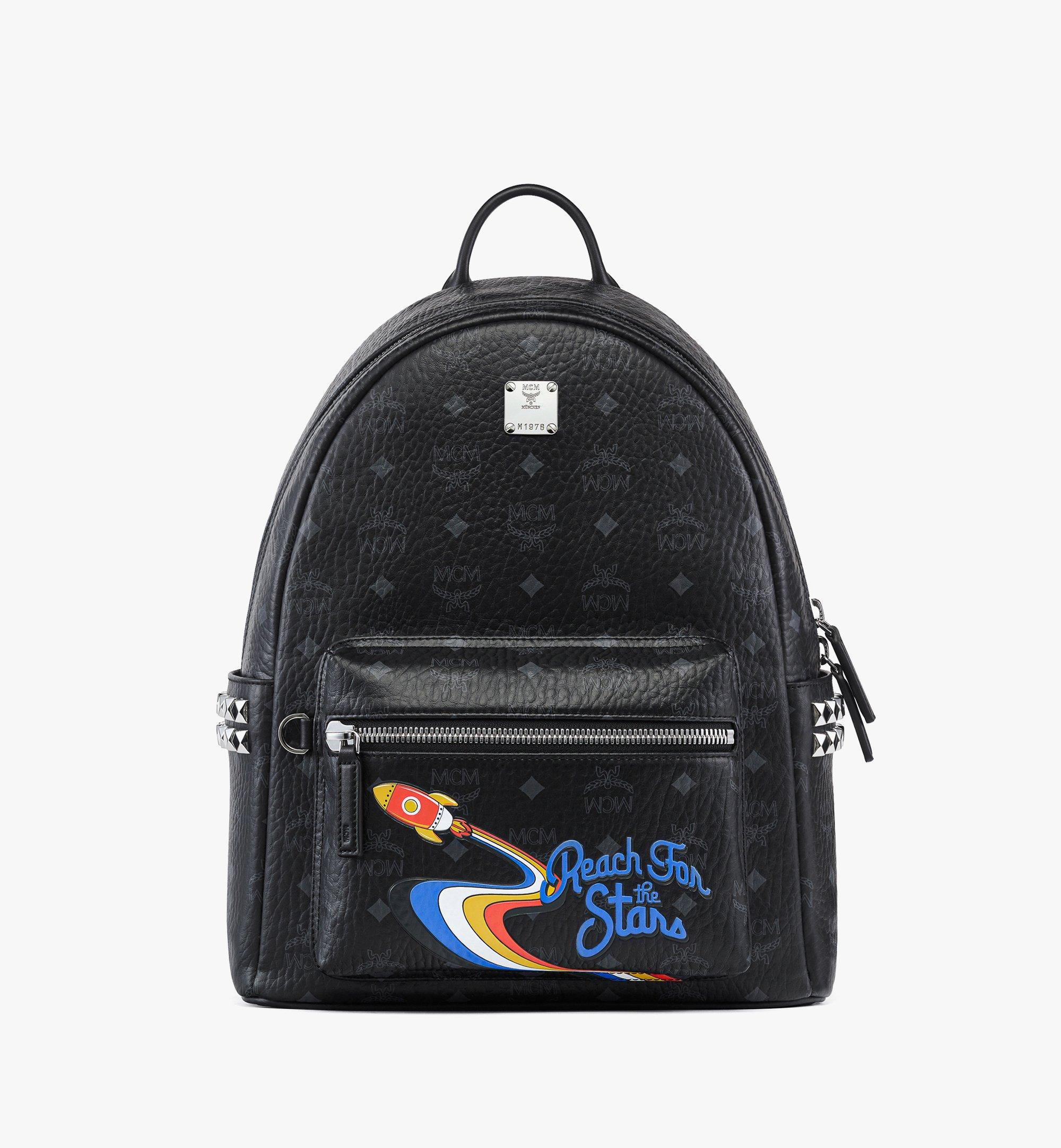 Stark Rucksack in Rocket Visetos mit seitlichen Nieten
