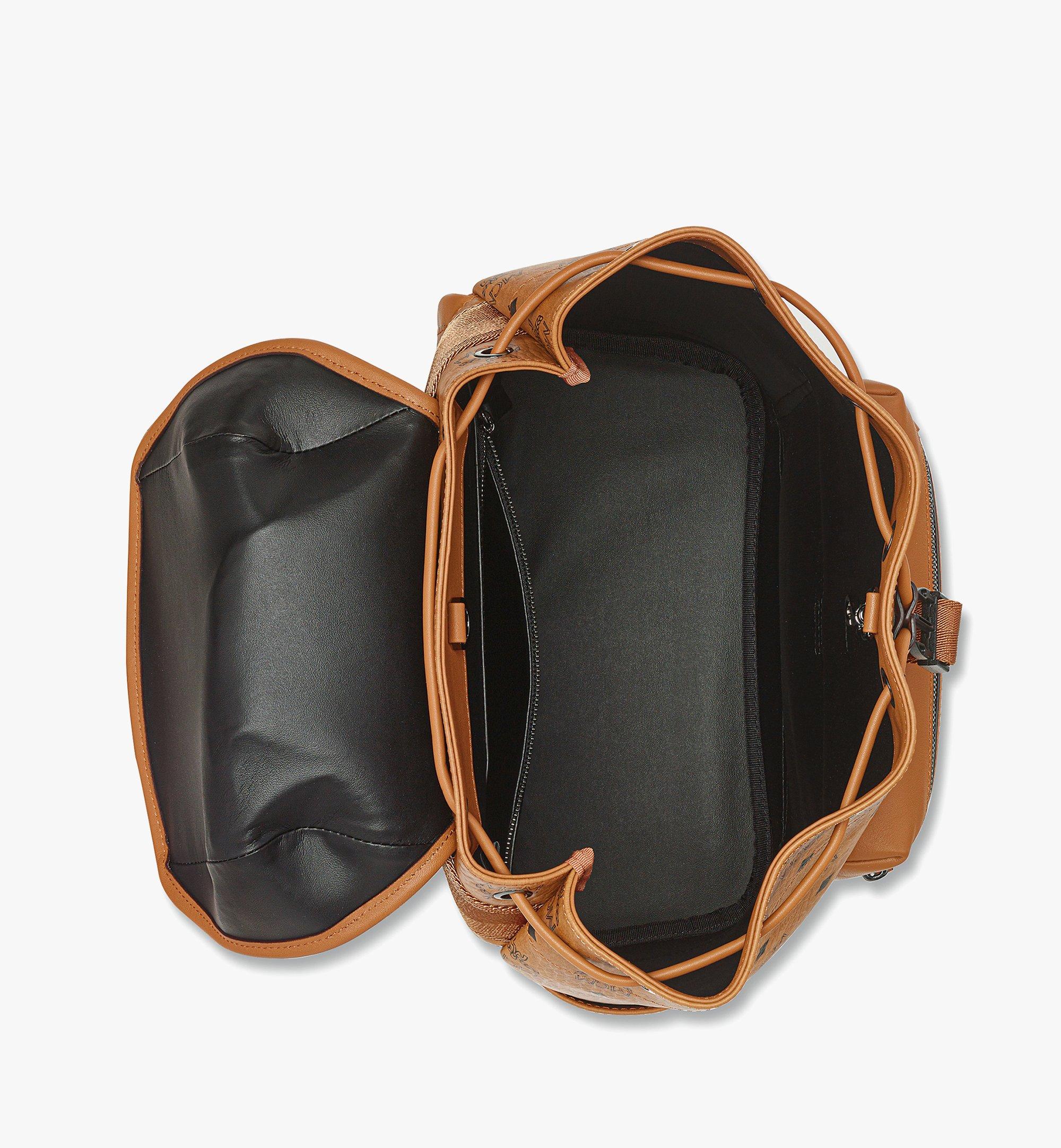 MCM Brandenburg Backpack in Visetos Cognac MMKFSBG01CO001 Alternate View 2