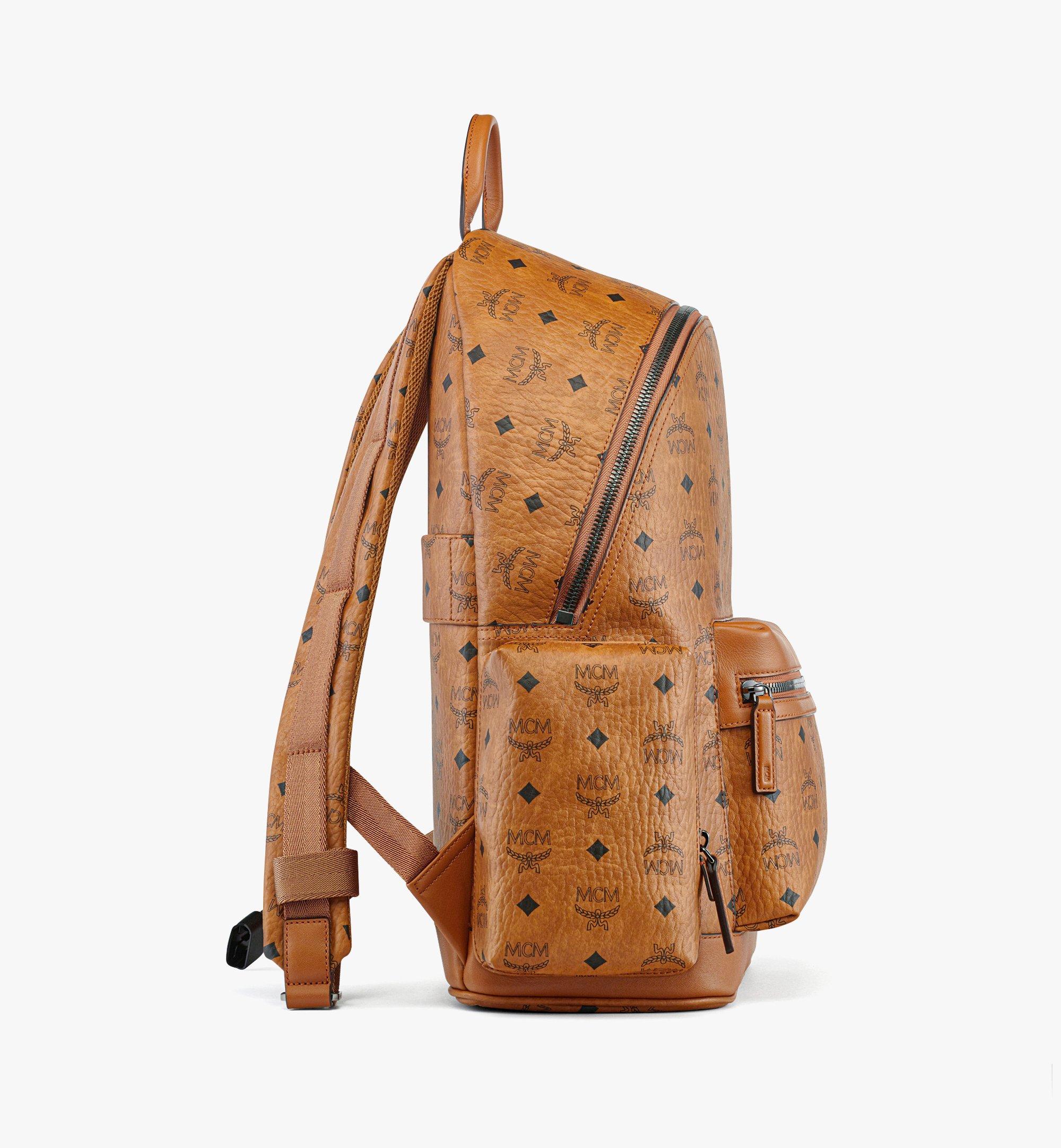MCM Stark Backpack in Visetos Medium/Large | eBay