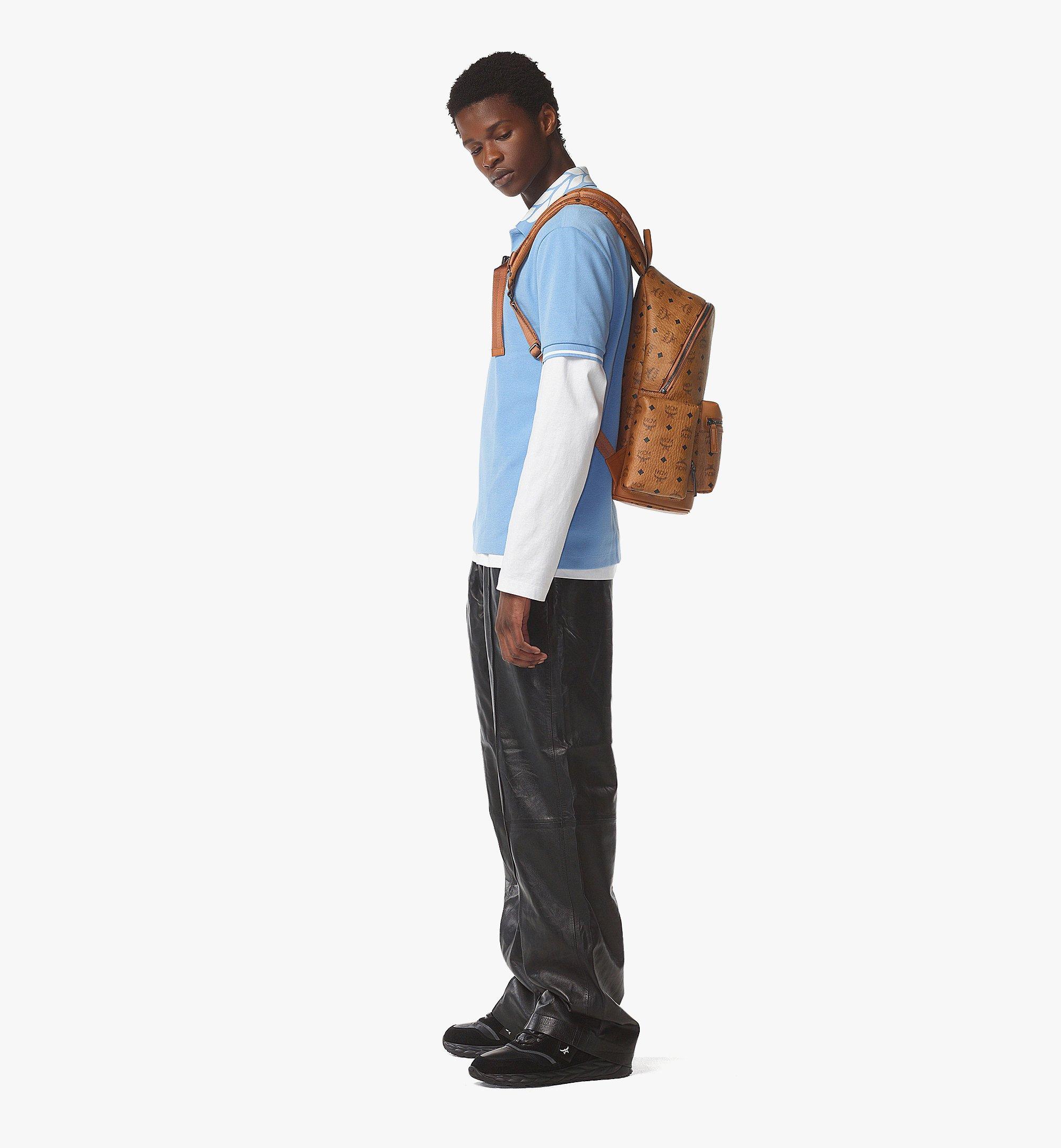 MCM Stark Backpack in Visetos Cognac MMKFSVE05CO001 Alternate View 5