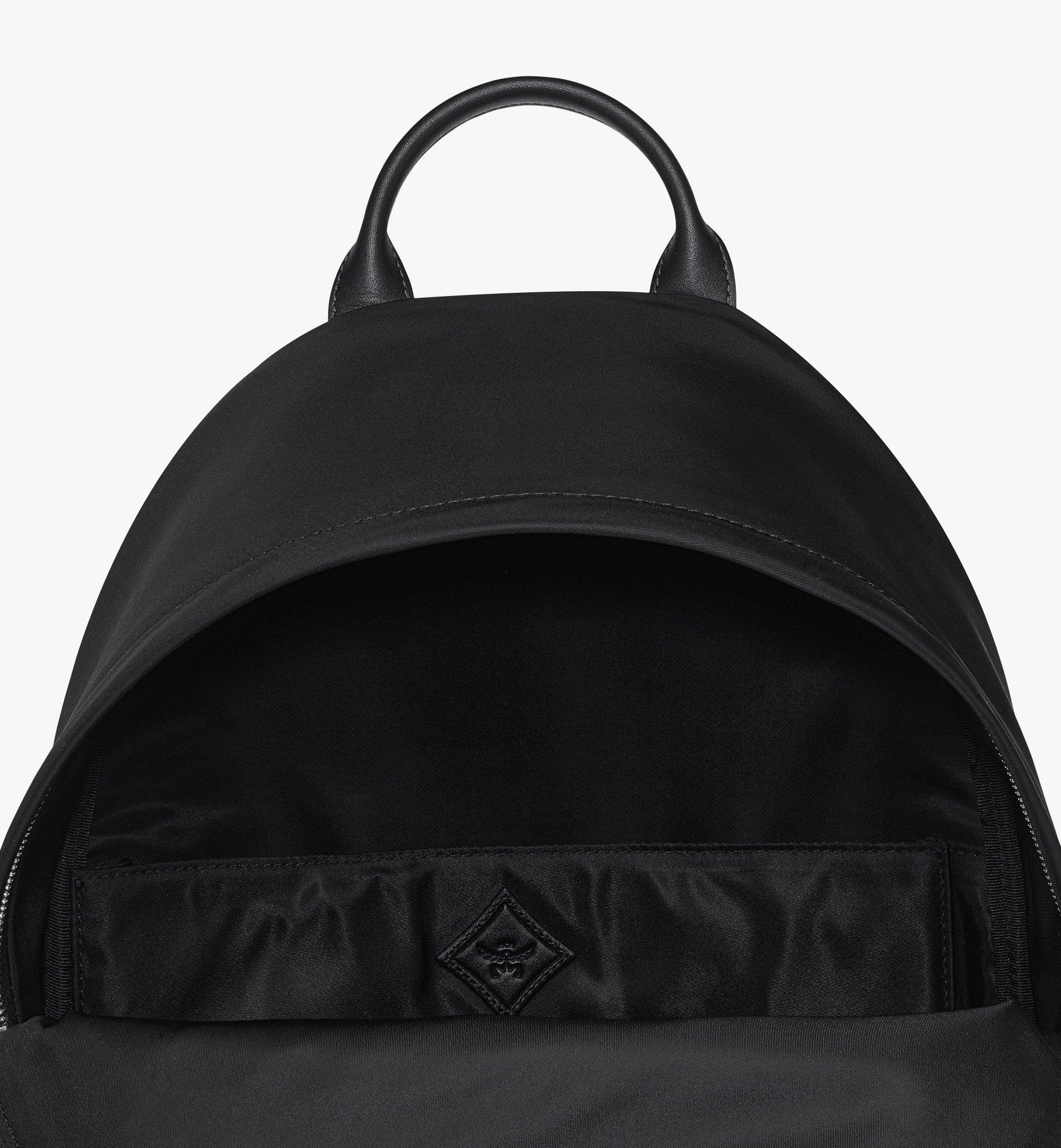 Medium Stark Backpack in Recycled Nylon Black MCM CA