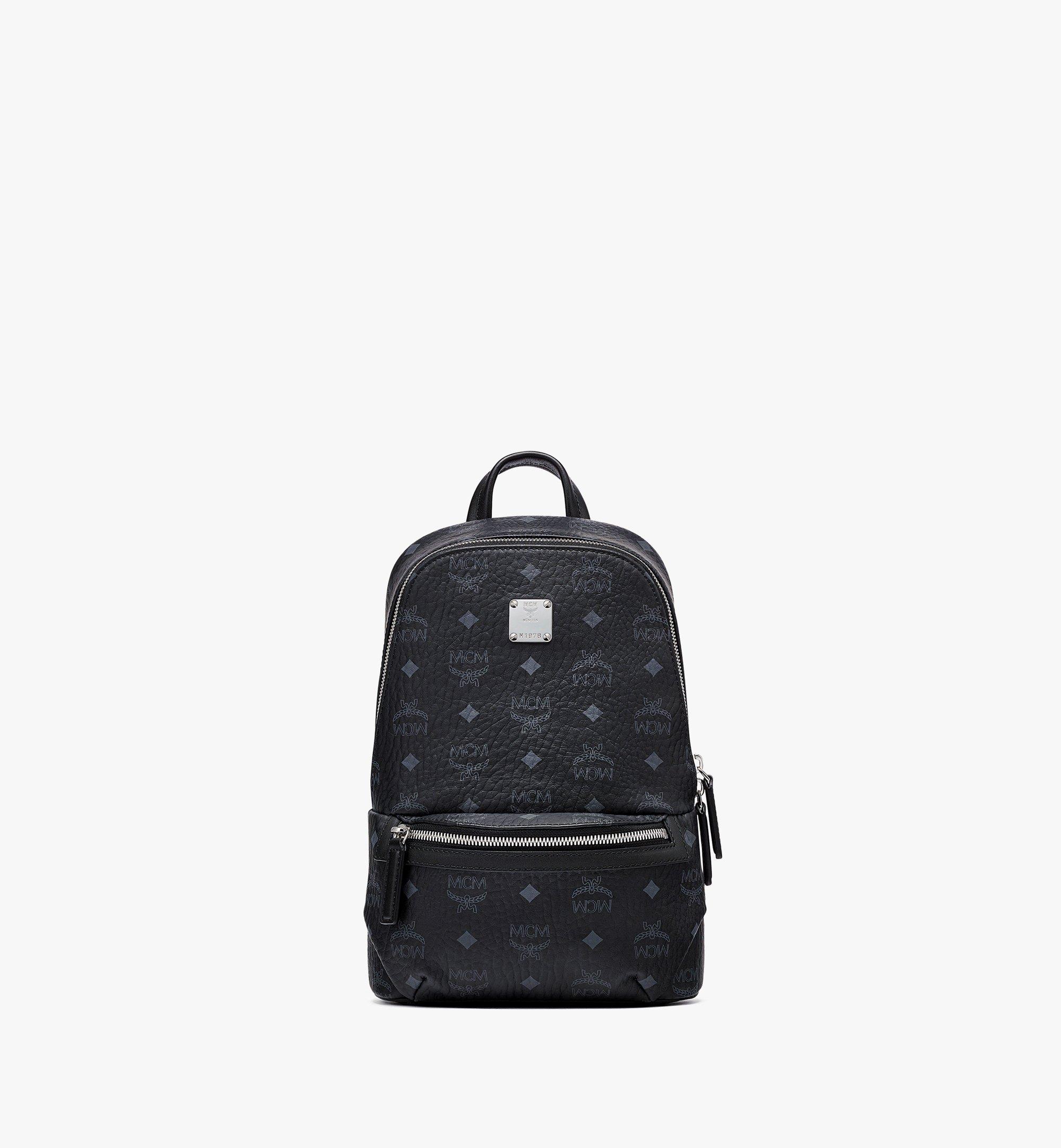 MCM: backpack for man - Black  Mcm backpack MMKDAVE04 online at