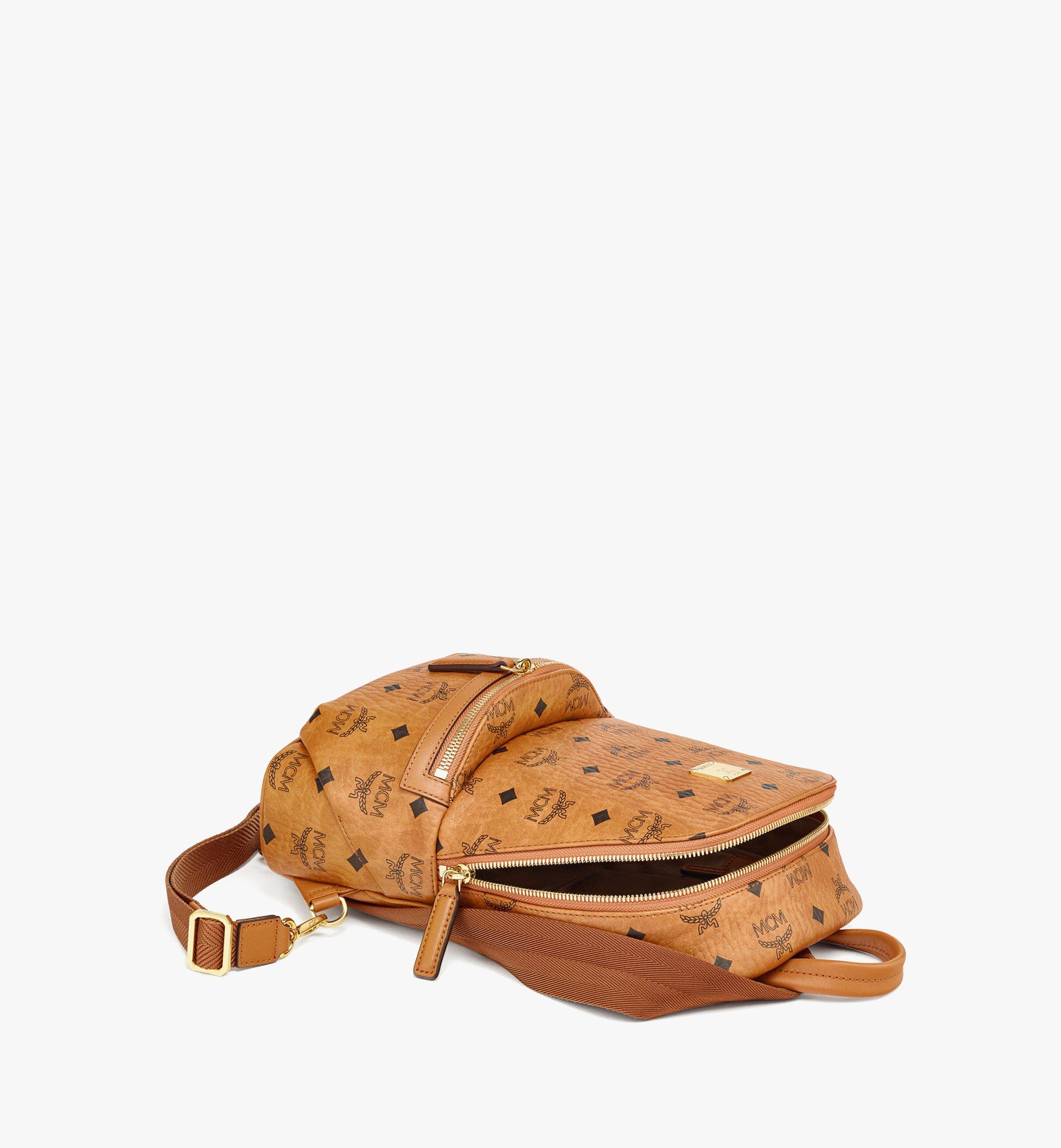 Mcm mini sling backpack online