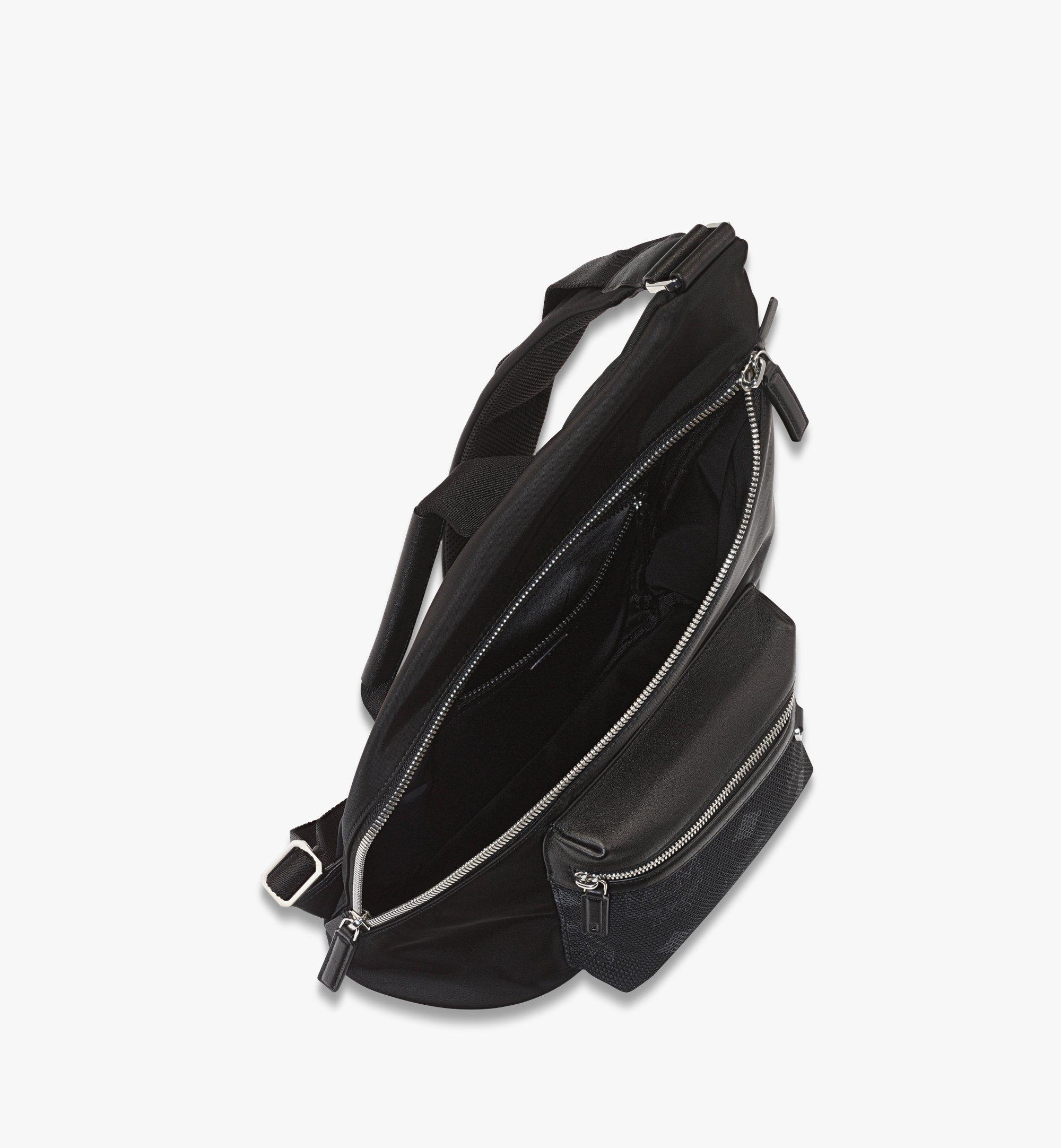 MCM Aren Sling in Recycled Nylon Black MMLFSTA02BK001 Alternate View 2