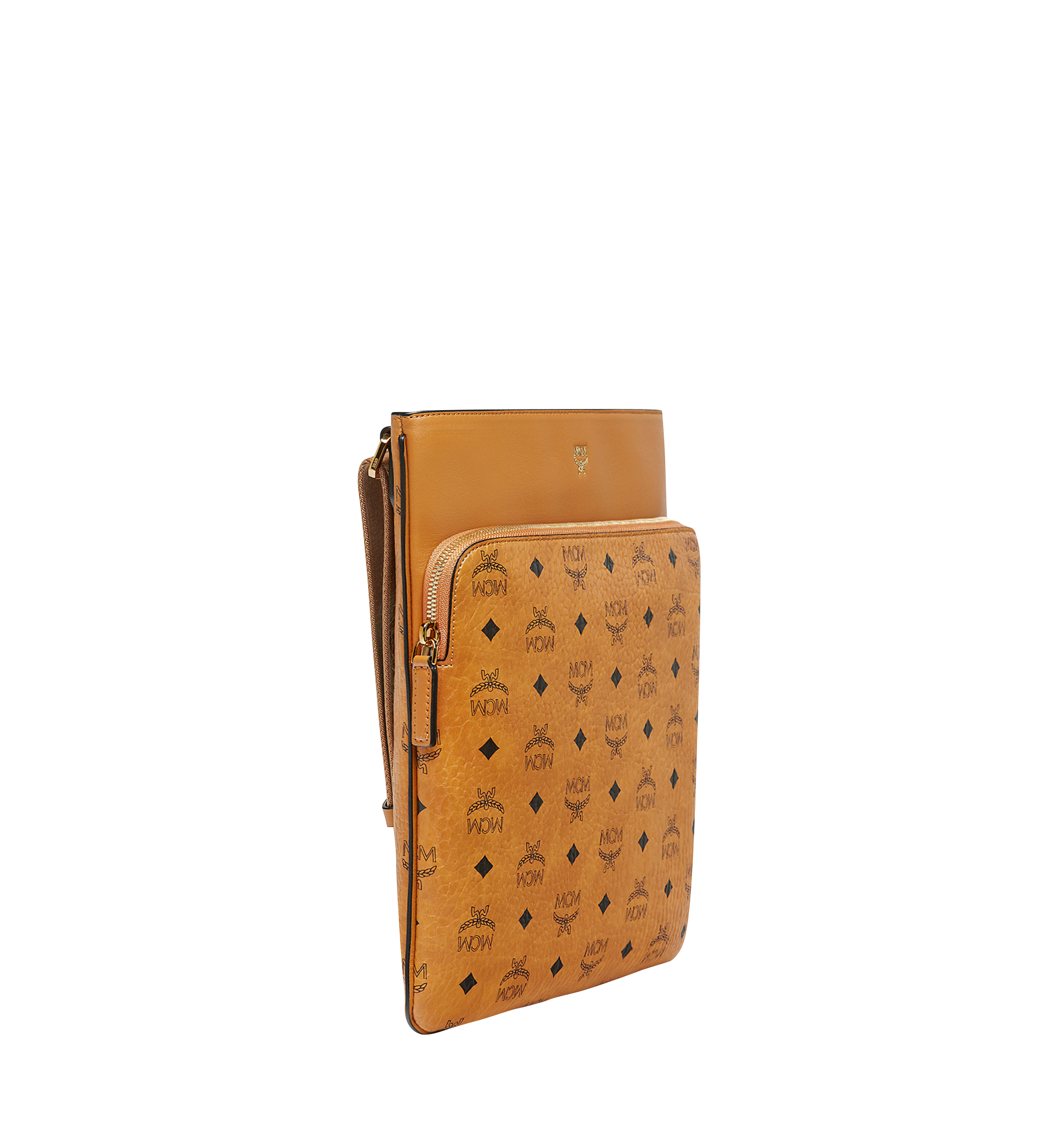 MCM Ottomar Flat Messenger in Visetos Cognac MMM7AOT26CO001 Noch mehr sehen 1