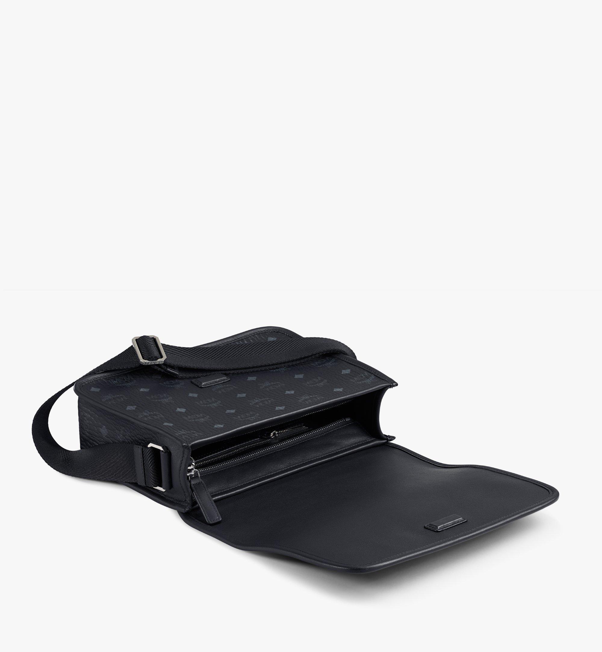 Small Klassik Messenger Bag in Visetos Black MCM ®US