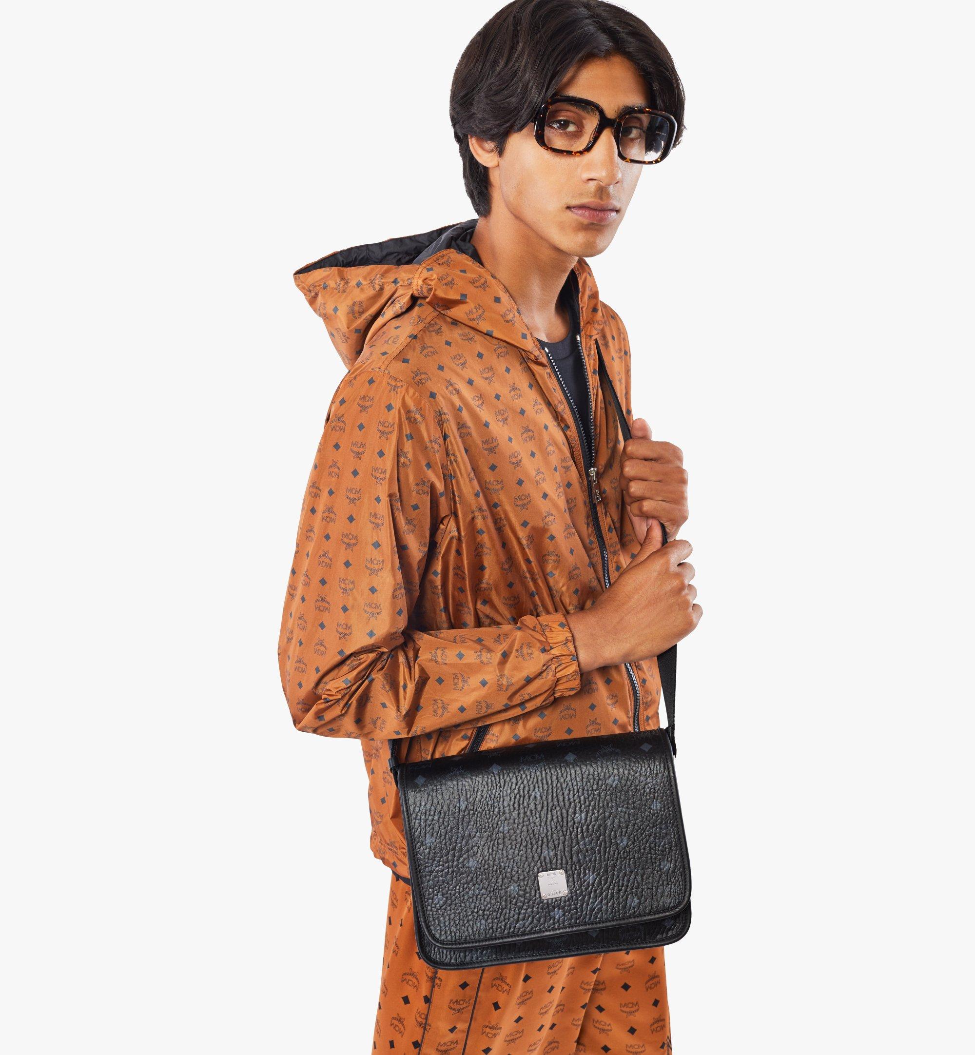MCM 'Klassik' shoulder bag with detachable pouch, Men's Bags