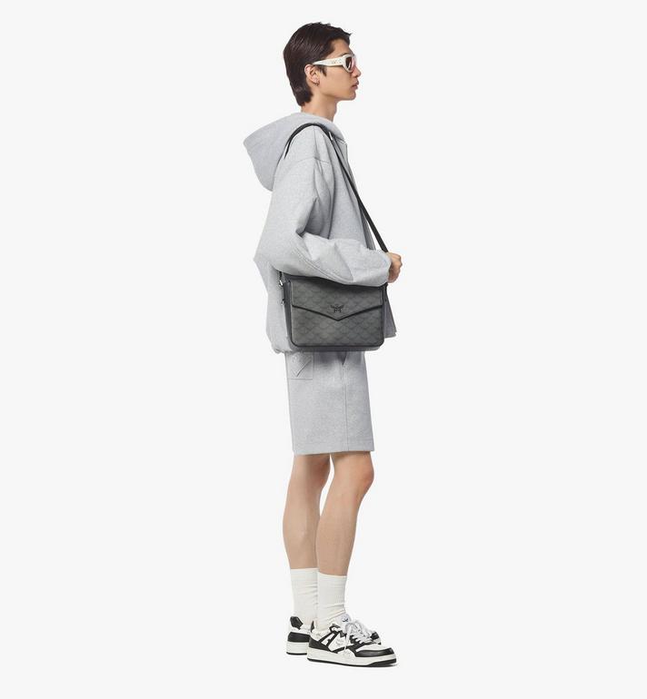 Small Himmel Messenger Bag in Lauretos Grey | MCM ®US Small Himmel Messenger Bag in Lauretos Grey | MCM ®US