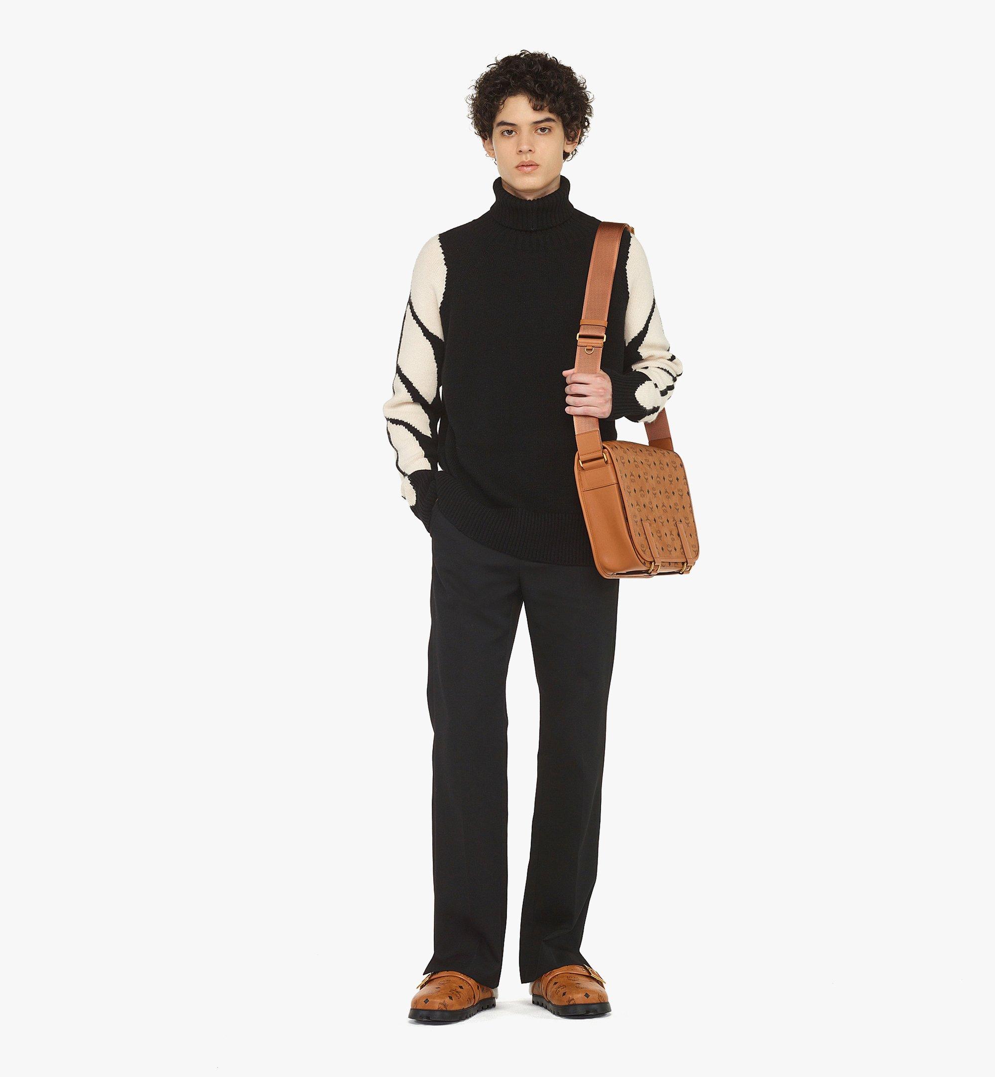 MCM Aren Messenger Bag in Visetos Cognac MMMEATA01CO001 Alternate View 4