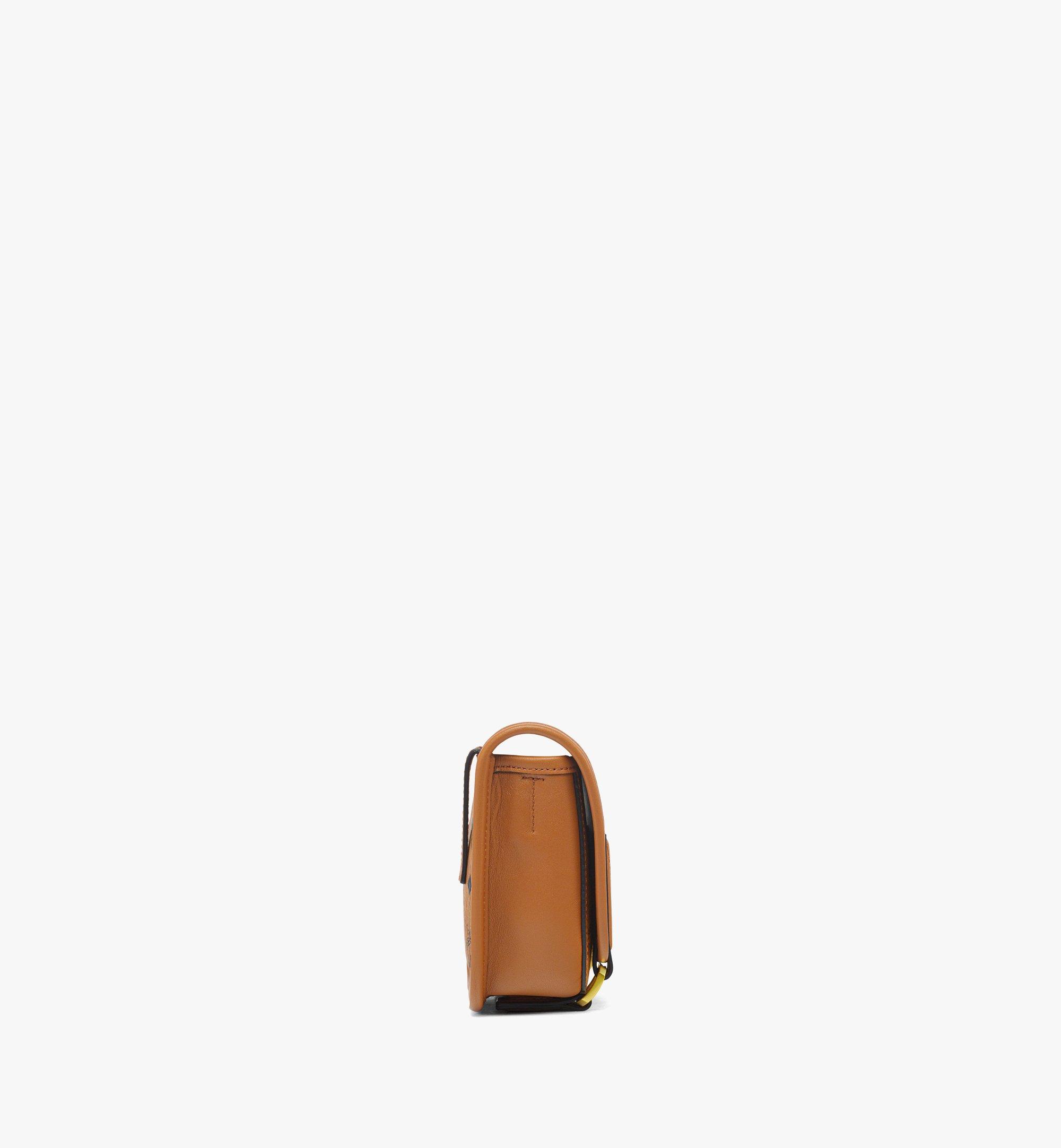 MCM Aren Messenger Bag in Visetos Cognac MMMEATA02CO001 Alternate View 1