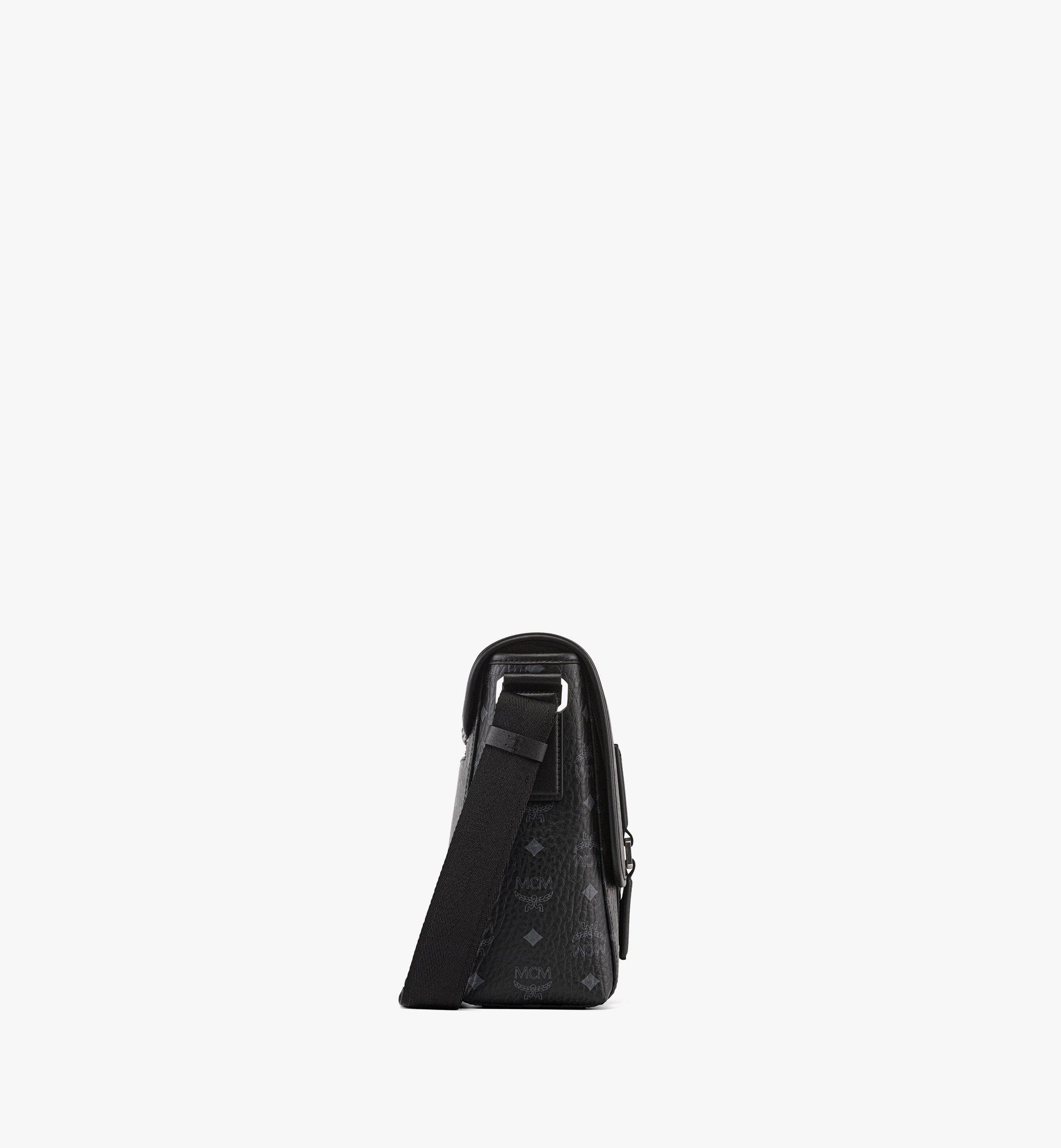 MCM Aren Messenger in Visetos Black MMMFSTA06BK001 Plus de photos 1