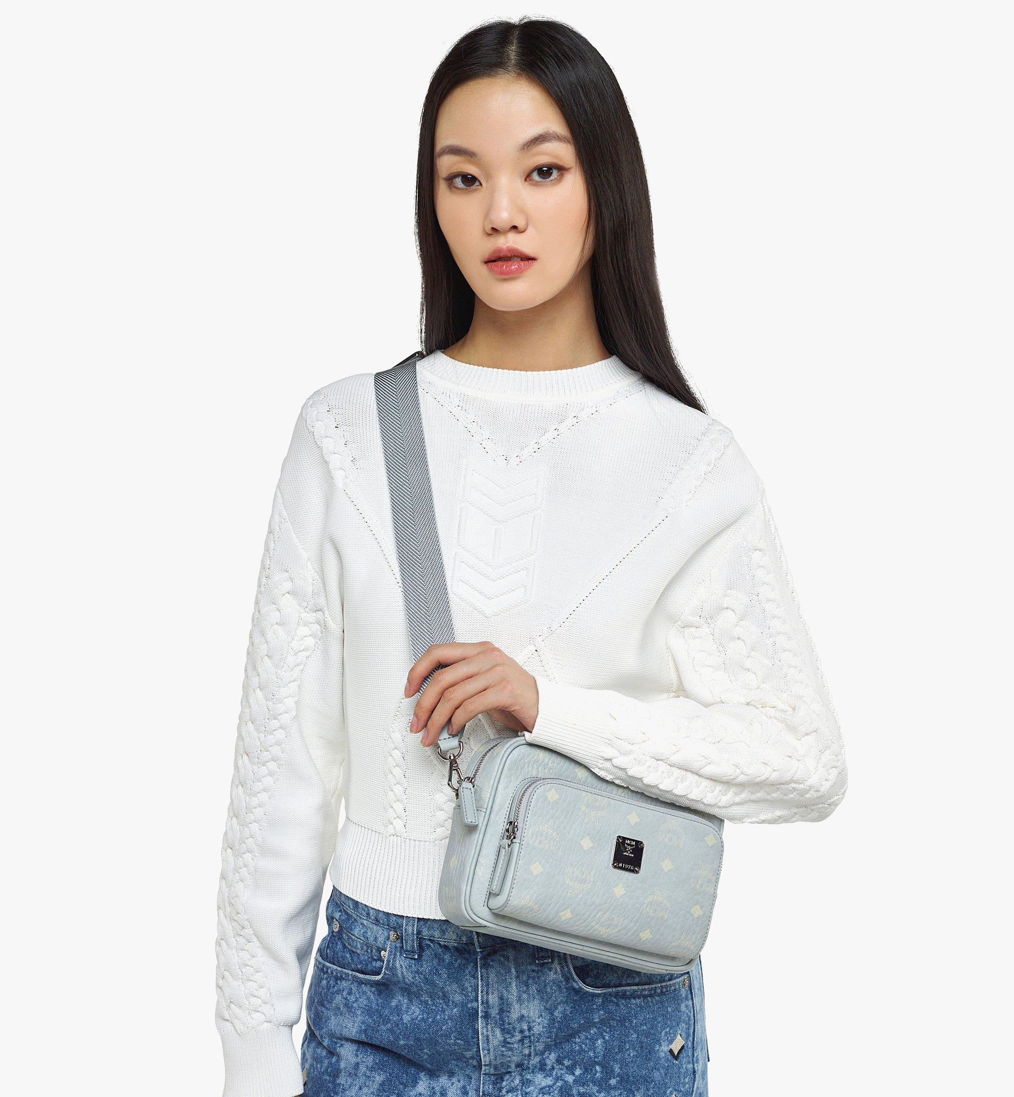 Small Aren Crossbody in Visetos Grey | MCM ®US