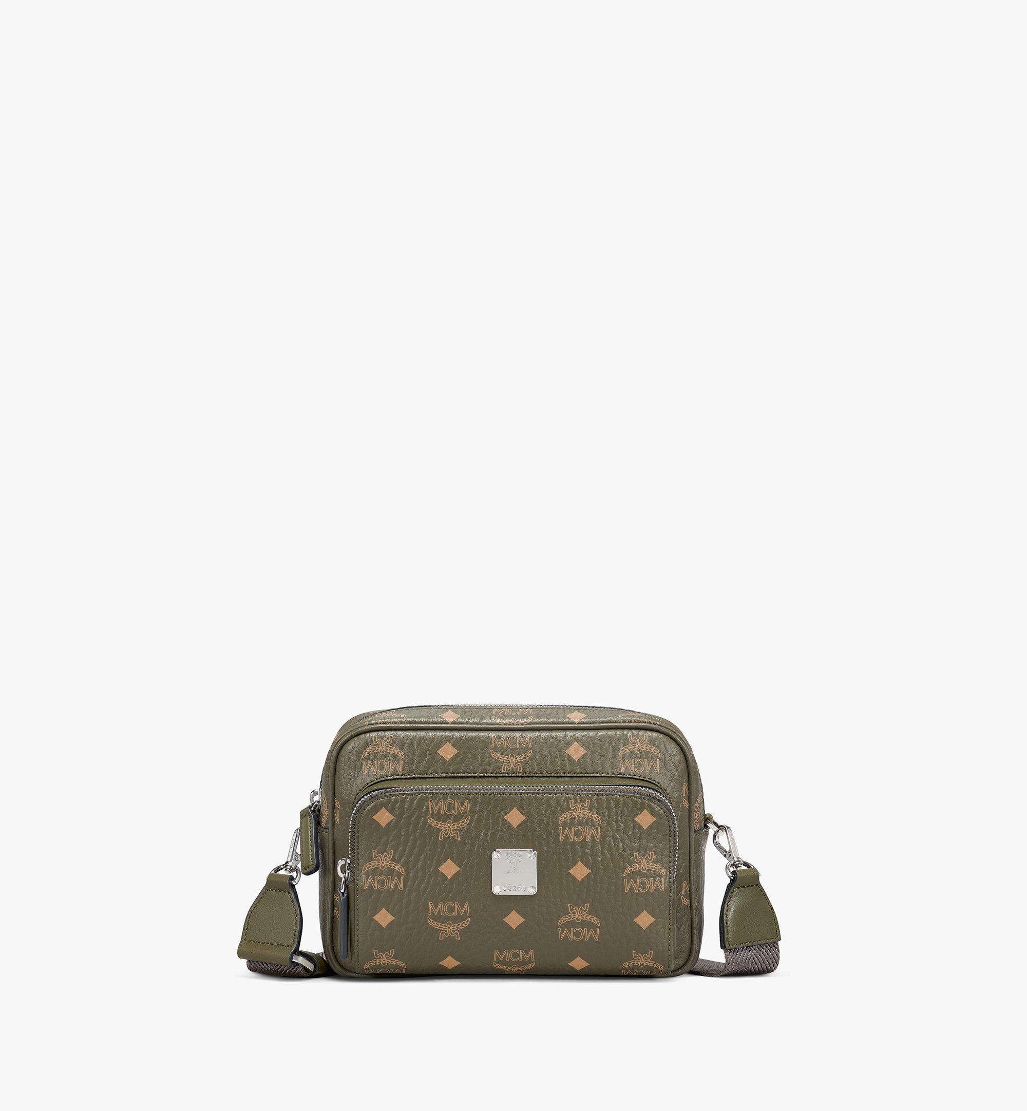 Small Klassik Crossbody In Visetos Green Mcm My