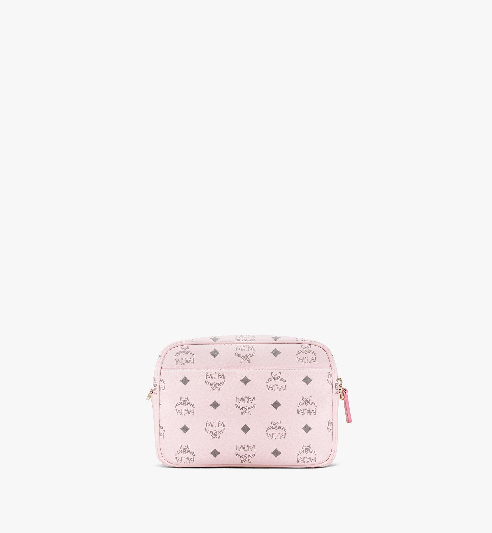 Small Klassik Crossbody In Visetos Pink Mcm Cn