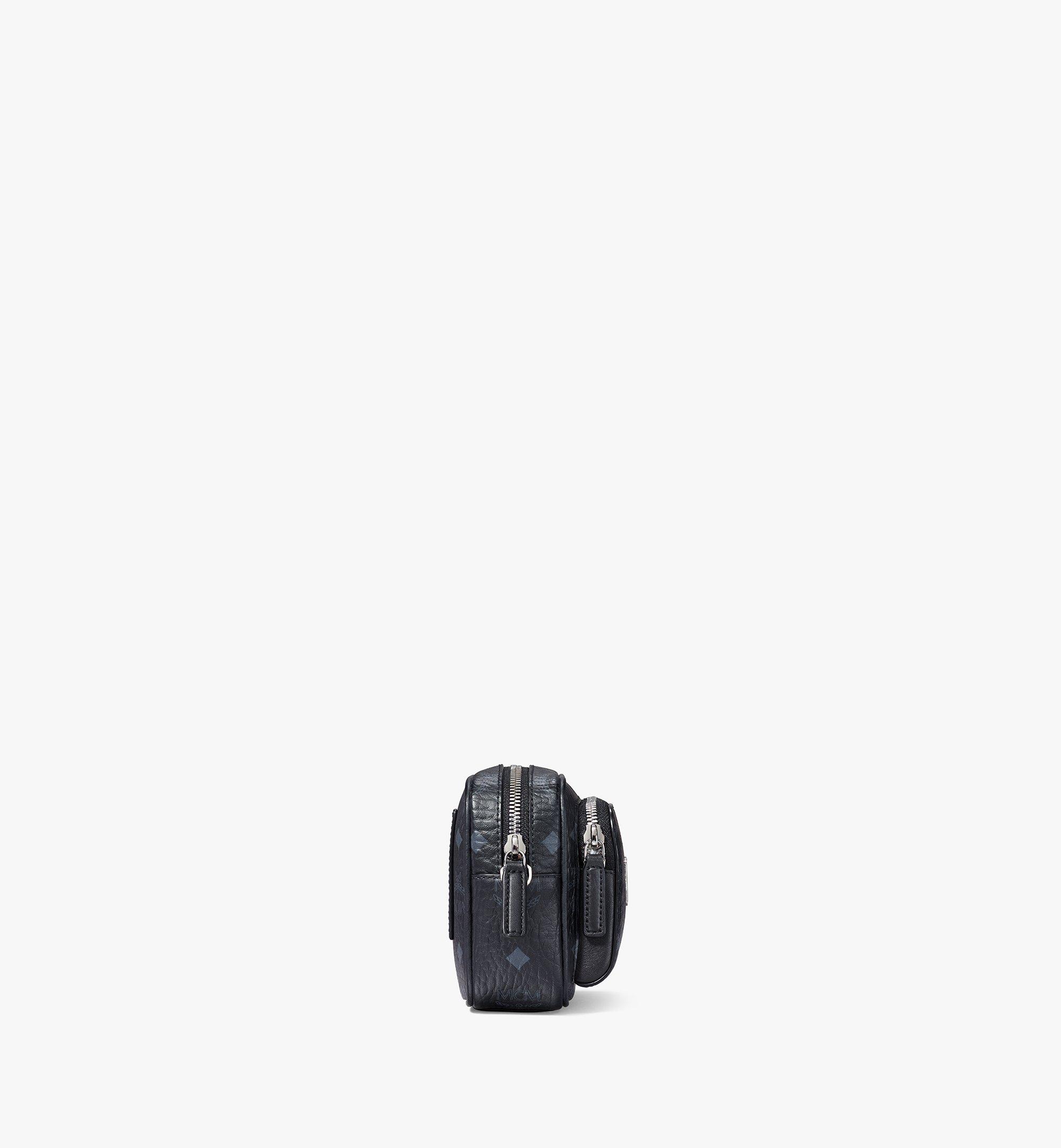 MCM Aren Crossbody in Visetos Black MMRAAKC03BK001 Alternate View 1