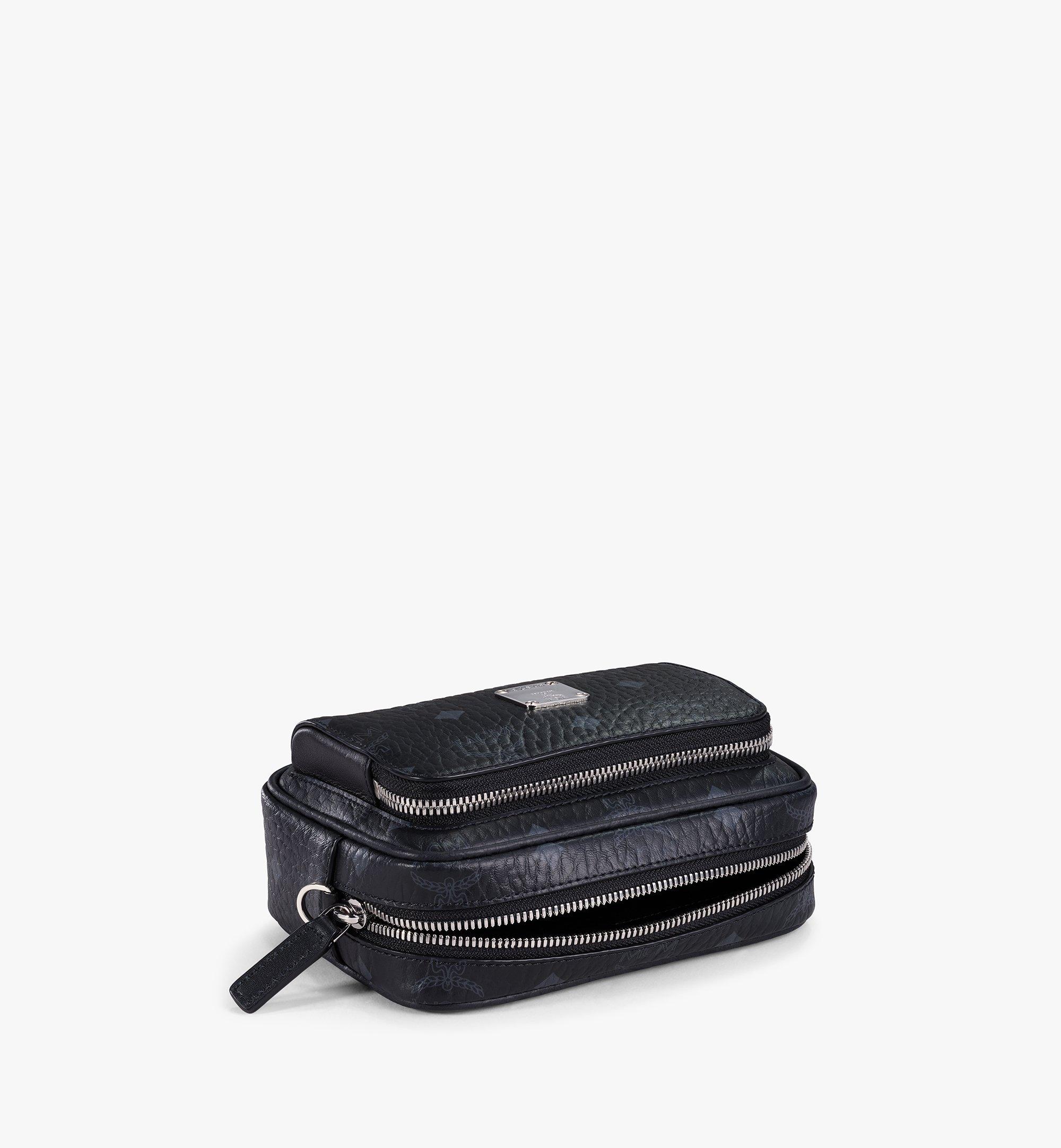 MCM Aren Crossbody in Visetos Black MMRAAKC03BK001 Alternate View 2