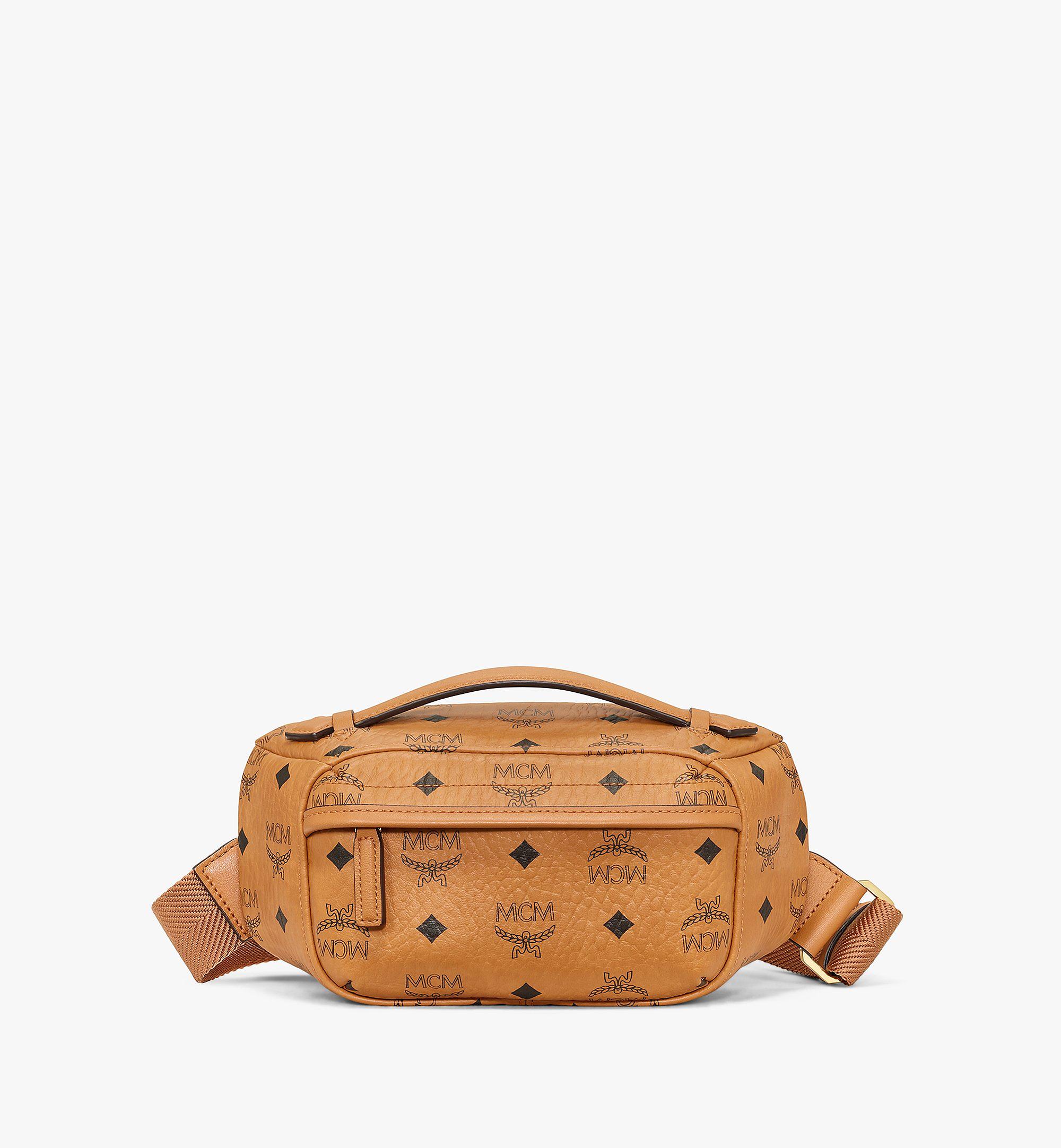 mcm visetos original pouch bag