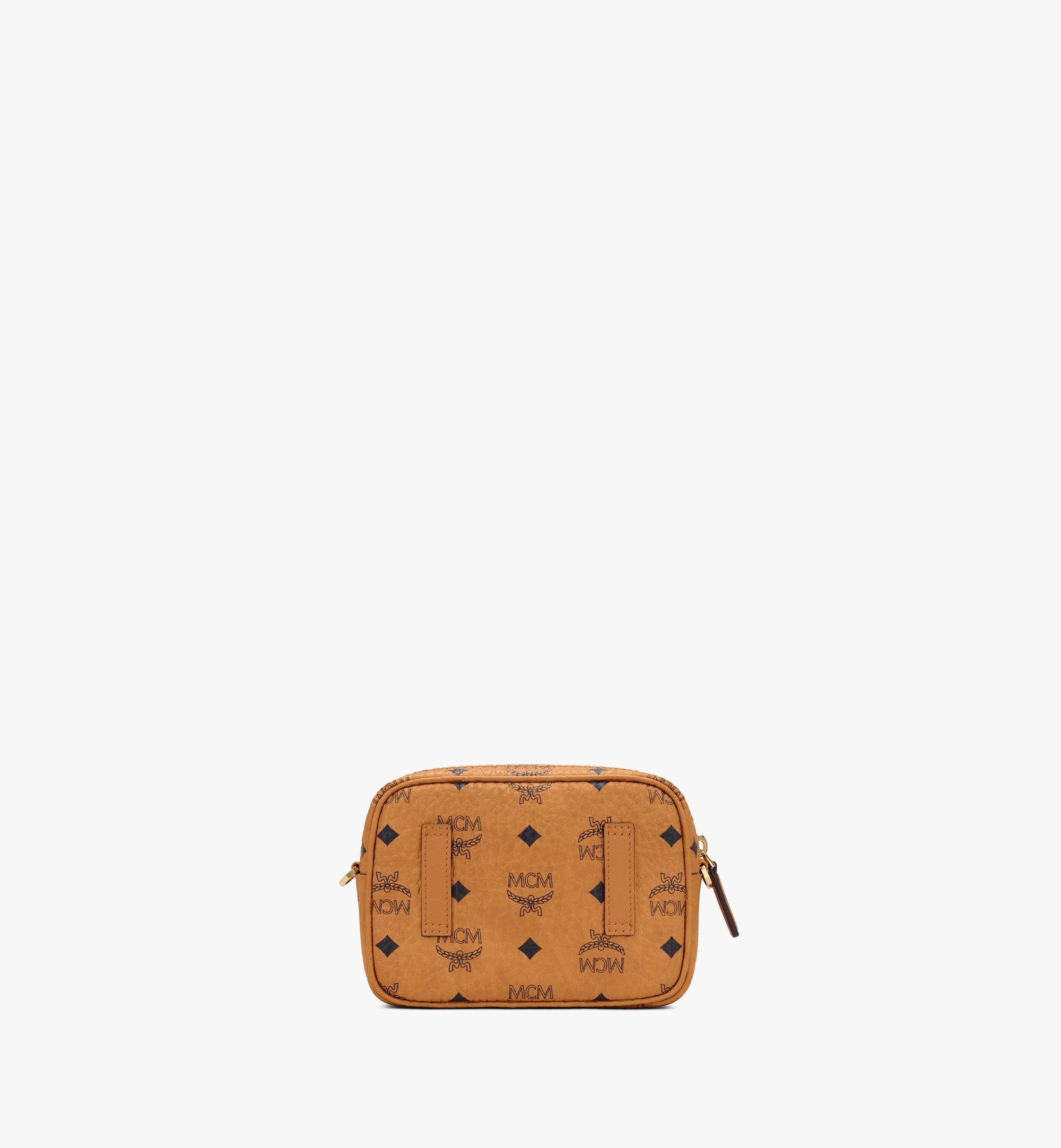 MCM Klassik Crossbody in Visetos Cognac MMRASKC08CO001 Alternate View 2